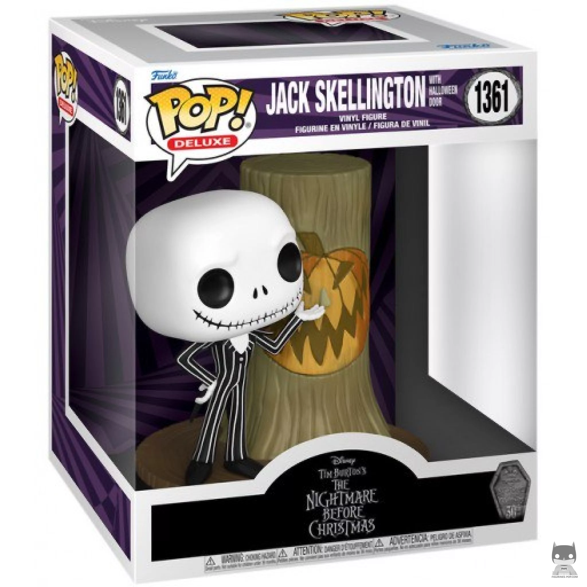 Jack Skellington with Halloween Door Funko Pop! figure in its box