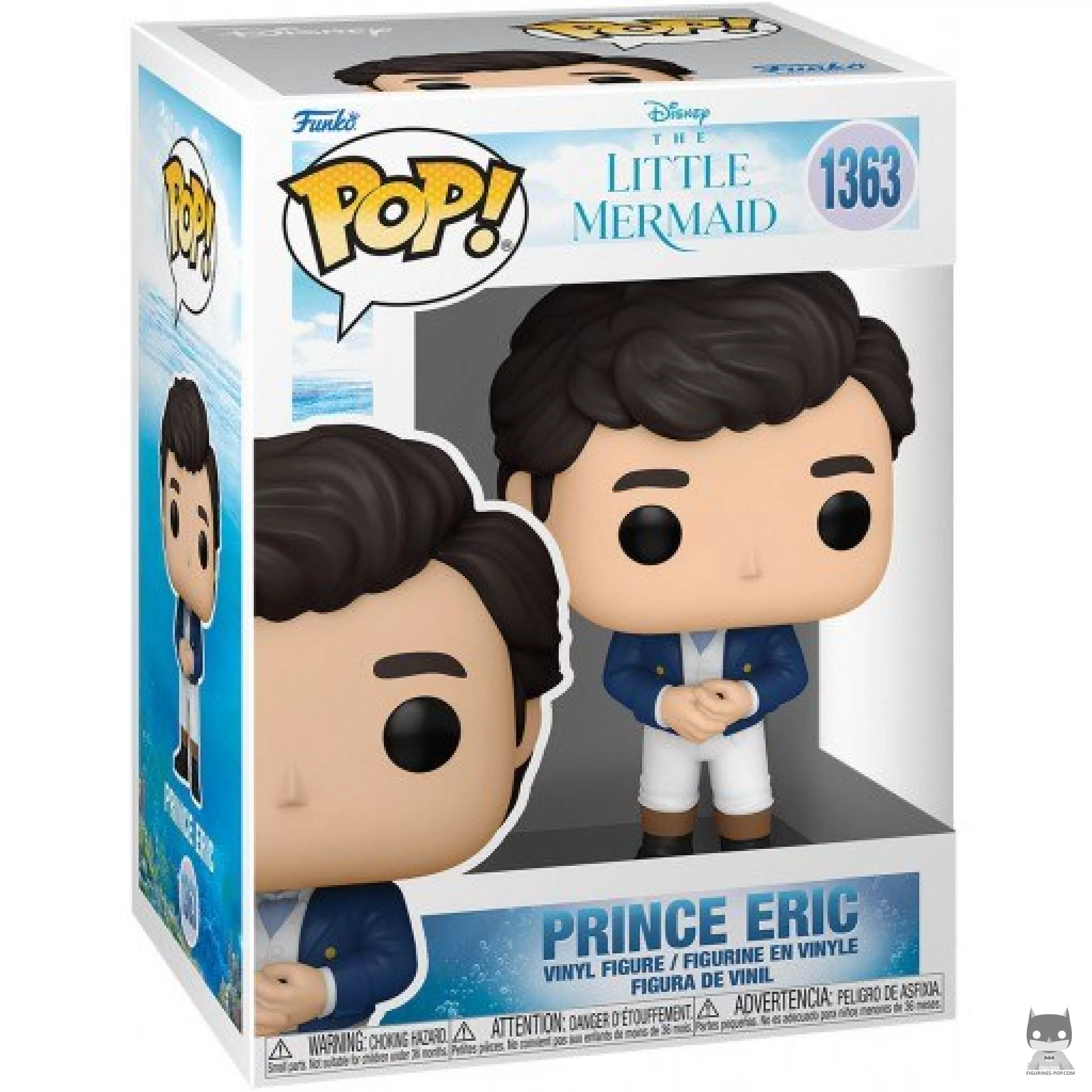 Prince Eric Funko Pop! figure in its box