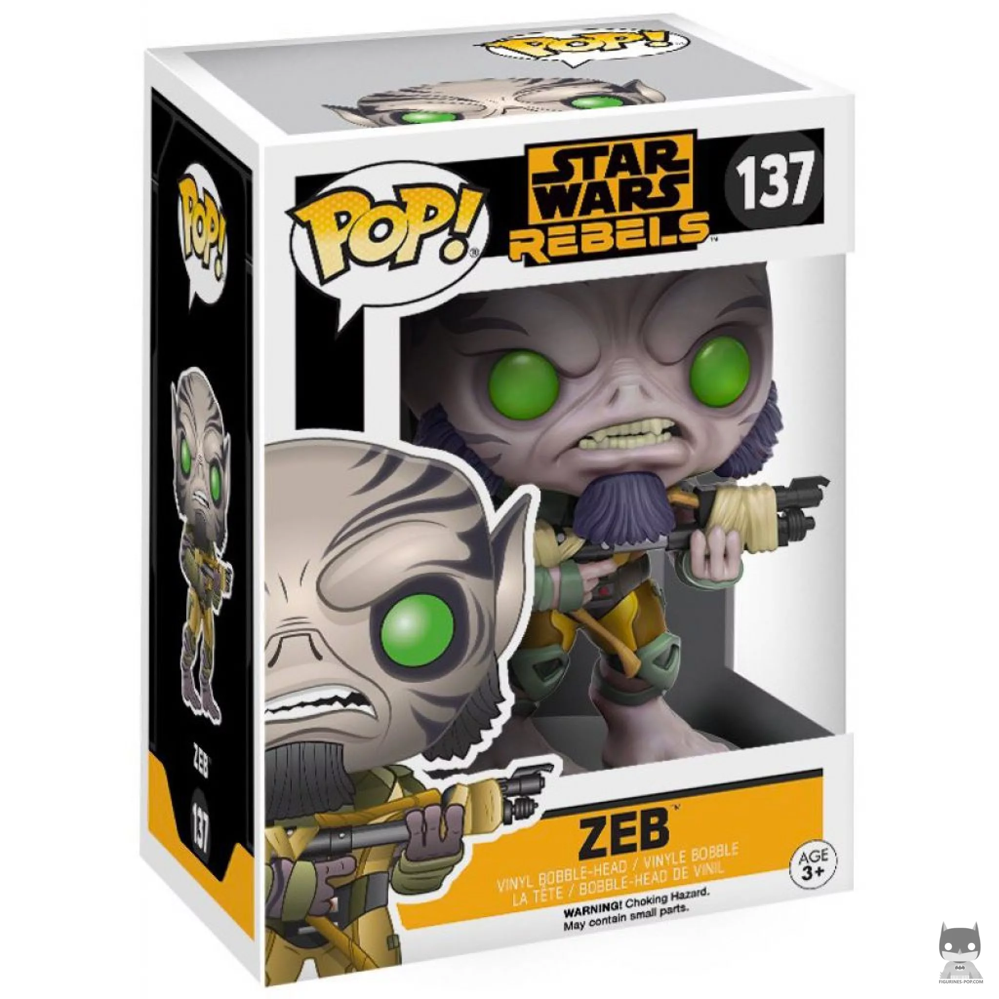 Zeb Funko Pop! figure in its box
