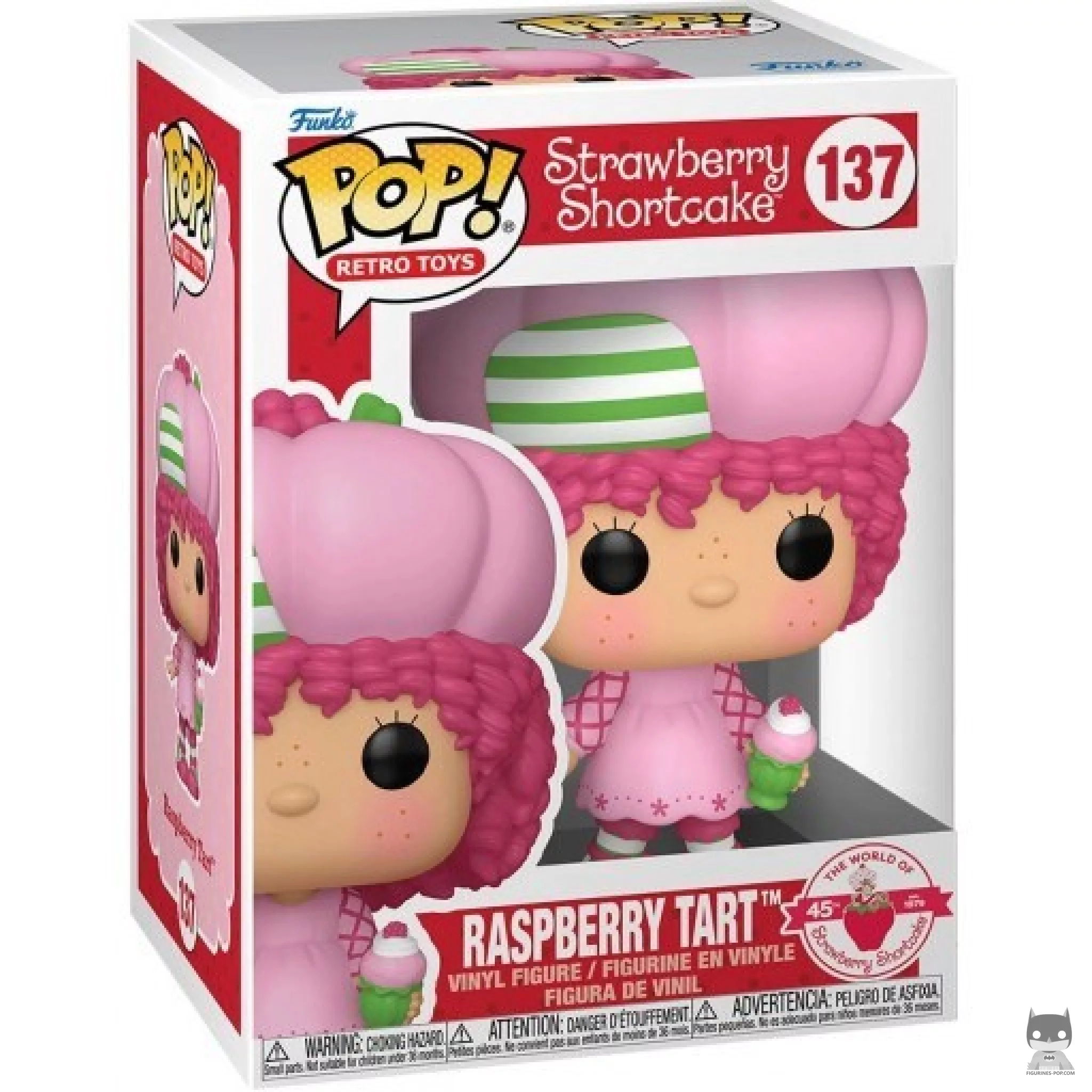 Raspberry Tart Funko Pop! figure in its box