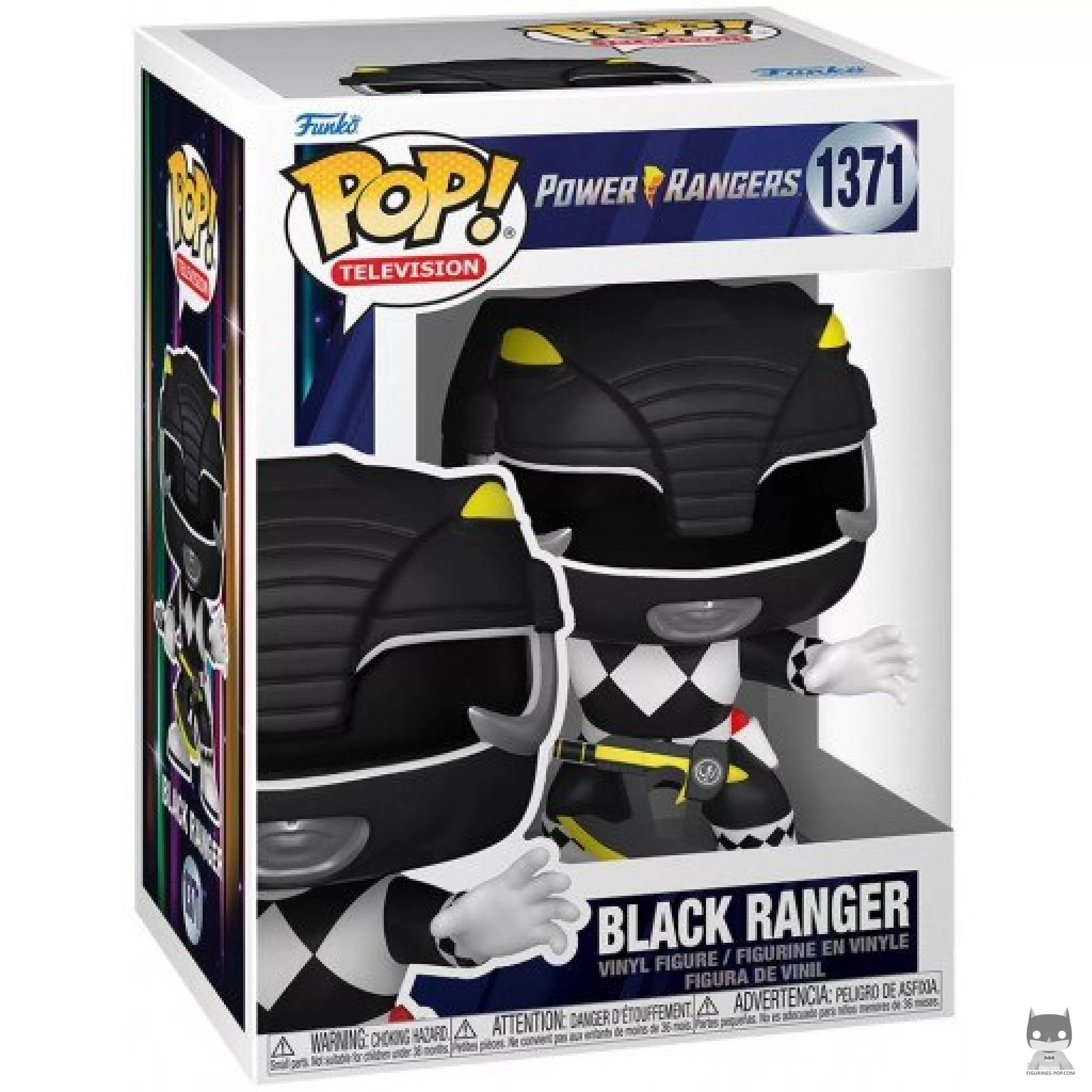 Black Ranger Funko Pop! figure in its box