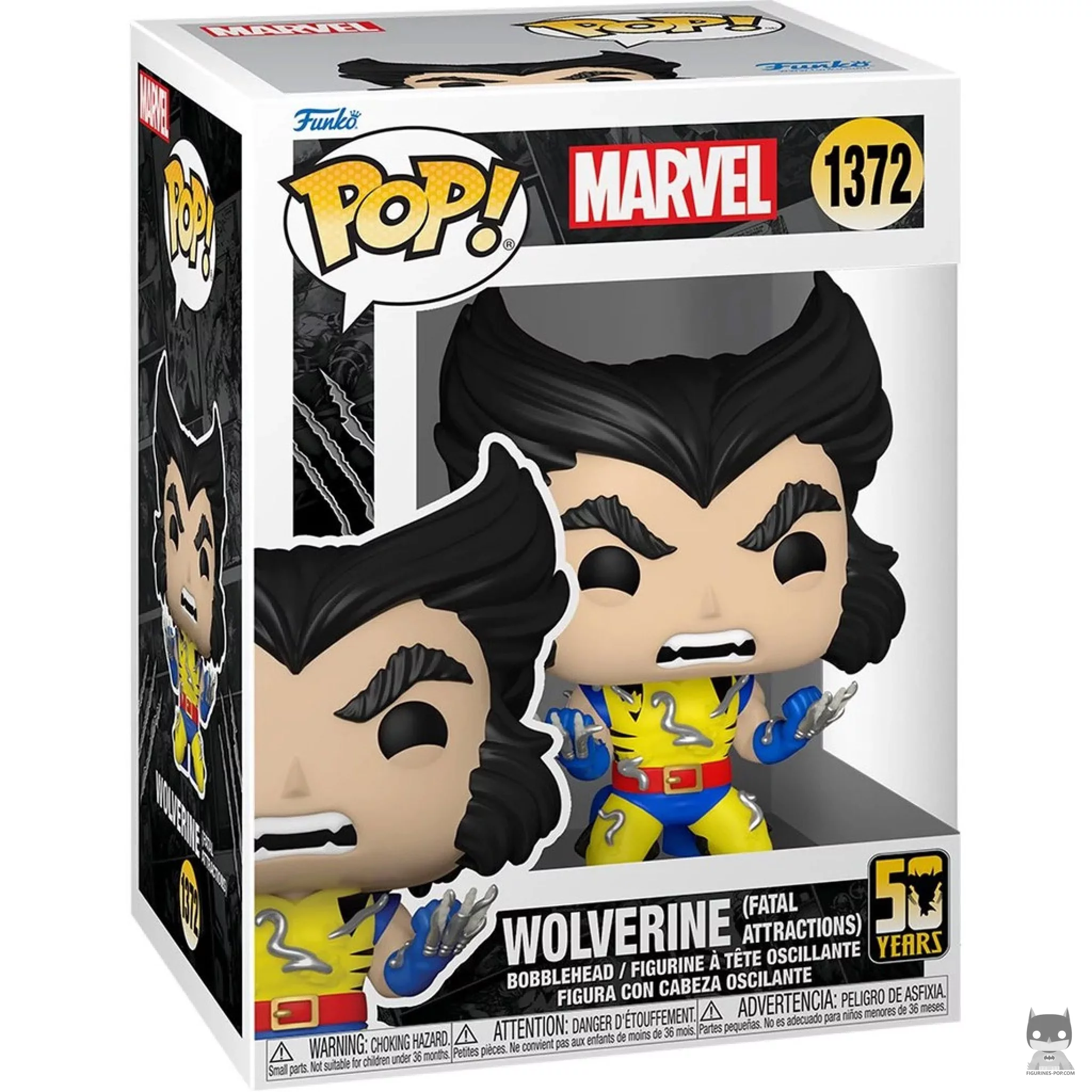 Wolverine (Fatal Attractions) Funko Pop! figure in its box