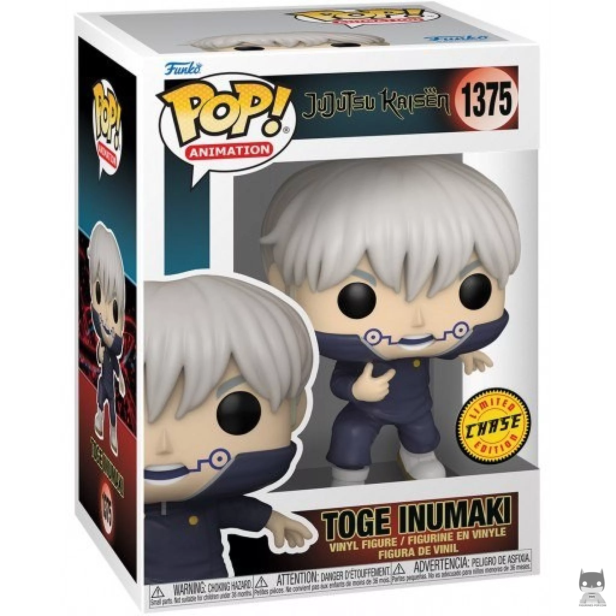 Toge Inumaki (Chase) Funko Pop! figure in its box