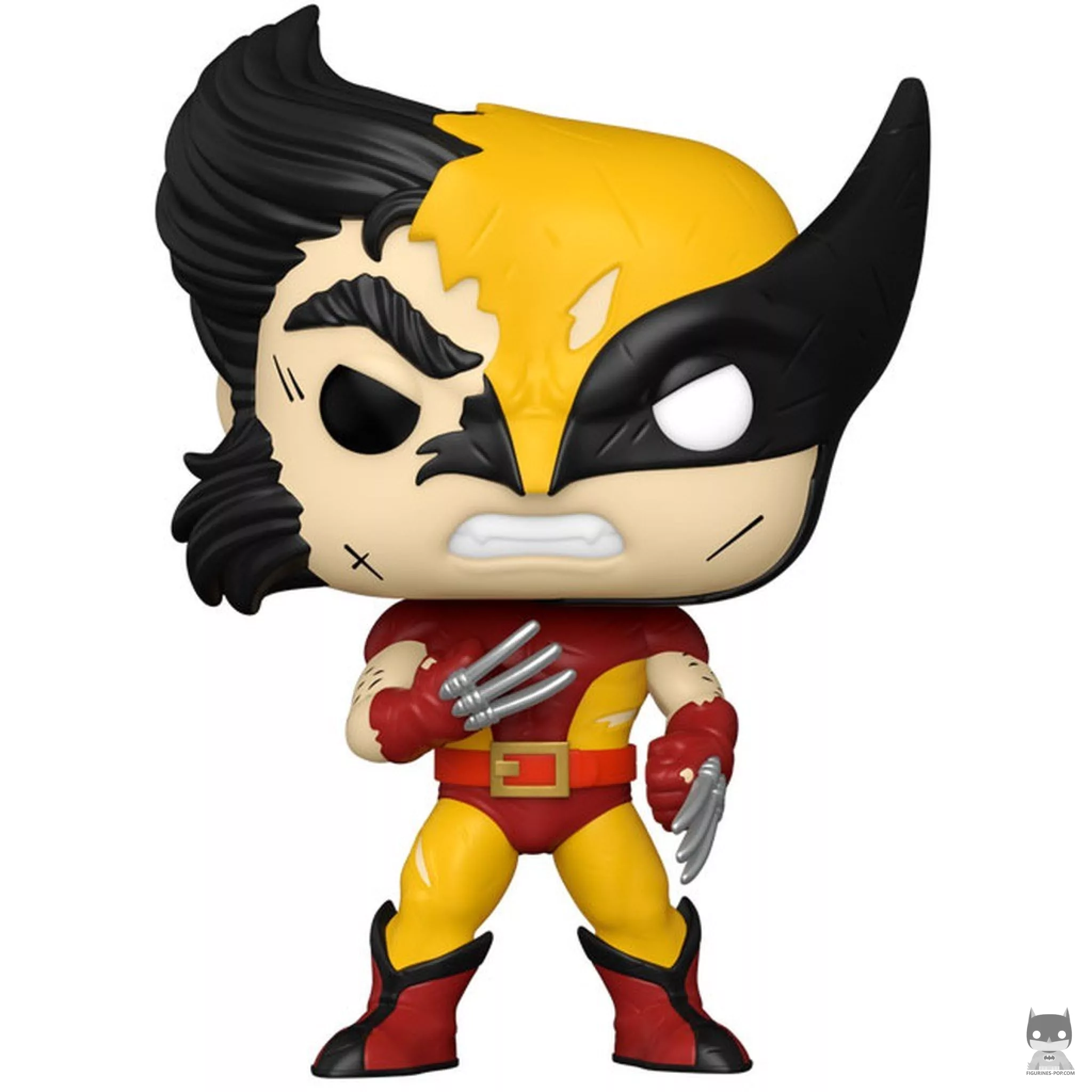 Wolverine (Battle Damage) Funko Pop! figure (Marvel Comics)