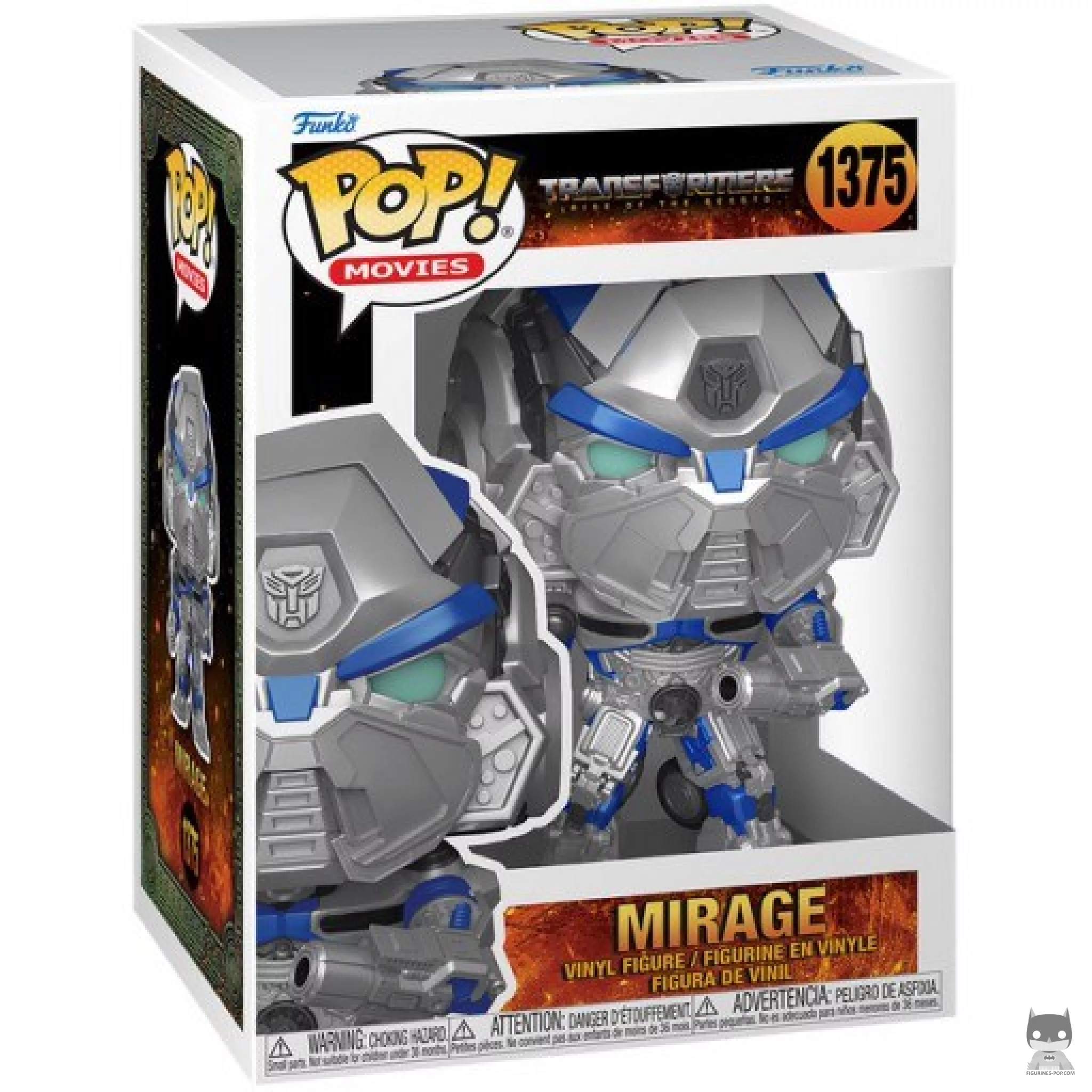 Mirage Funko Pop! figure in its box