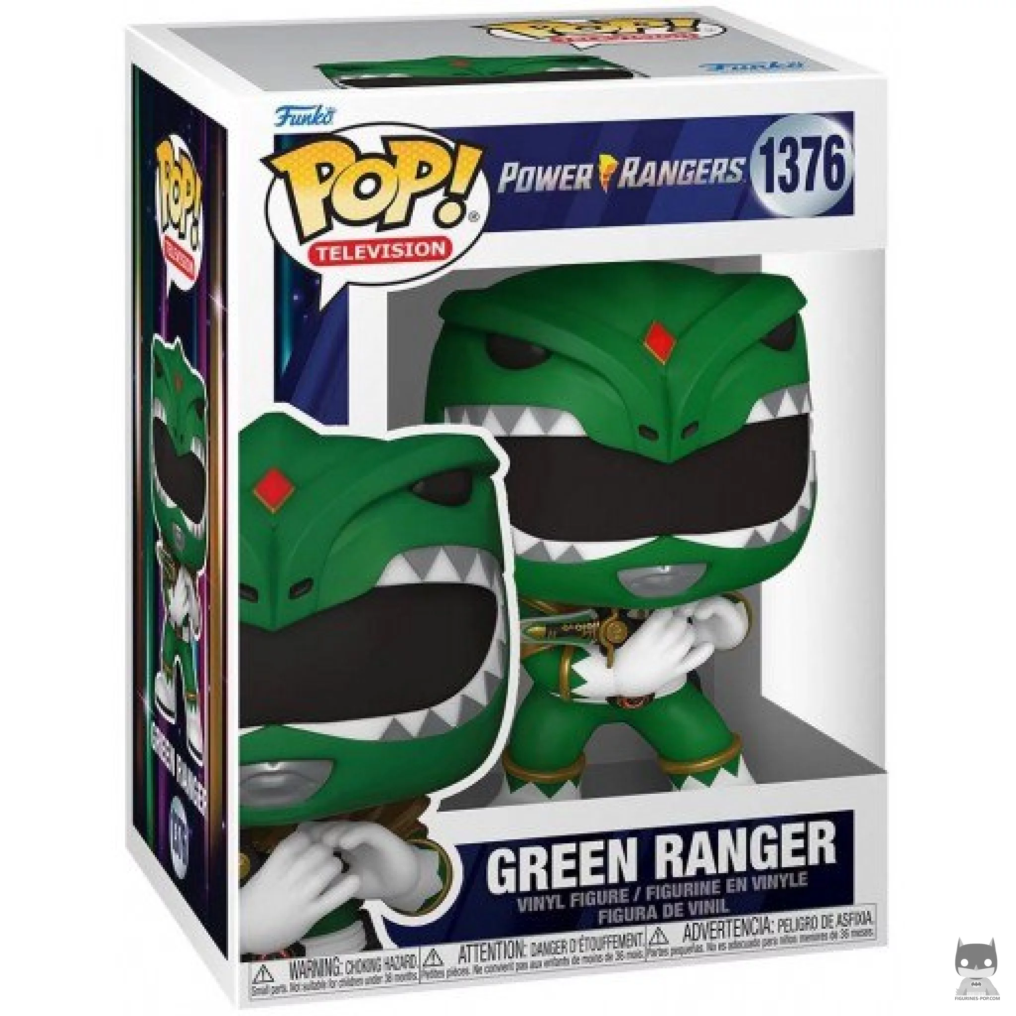 Green Ranger Funko Pop! figure in its box