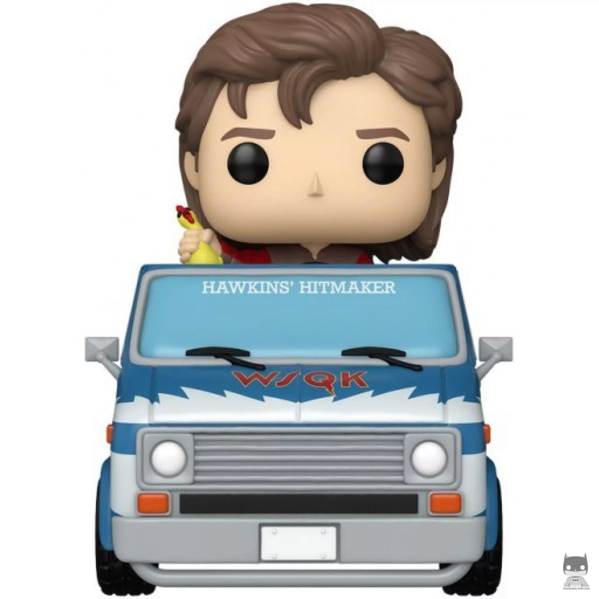 Steve with the Squawk Van Funko Pop! figure (Stranger Things)