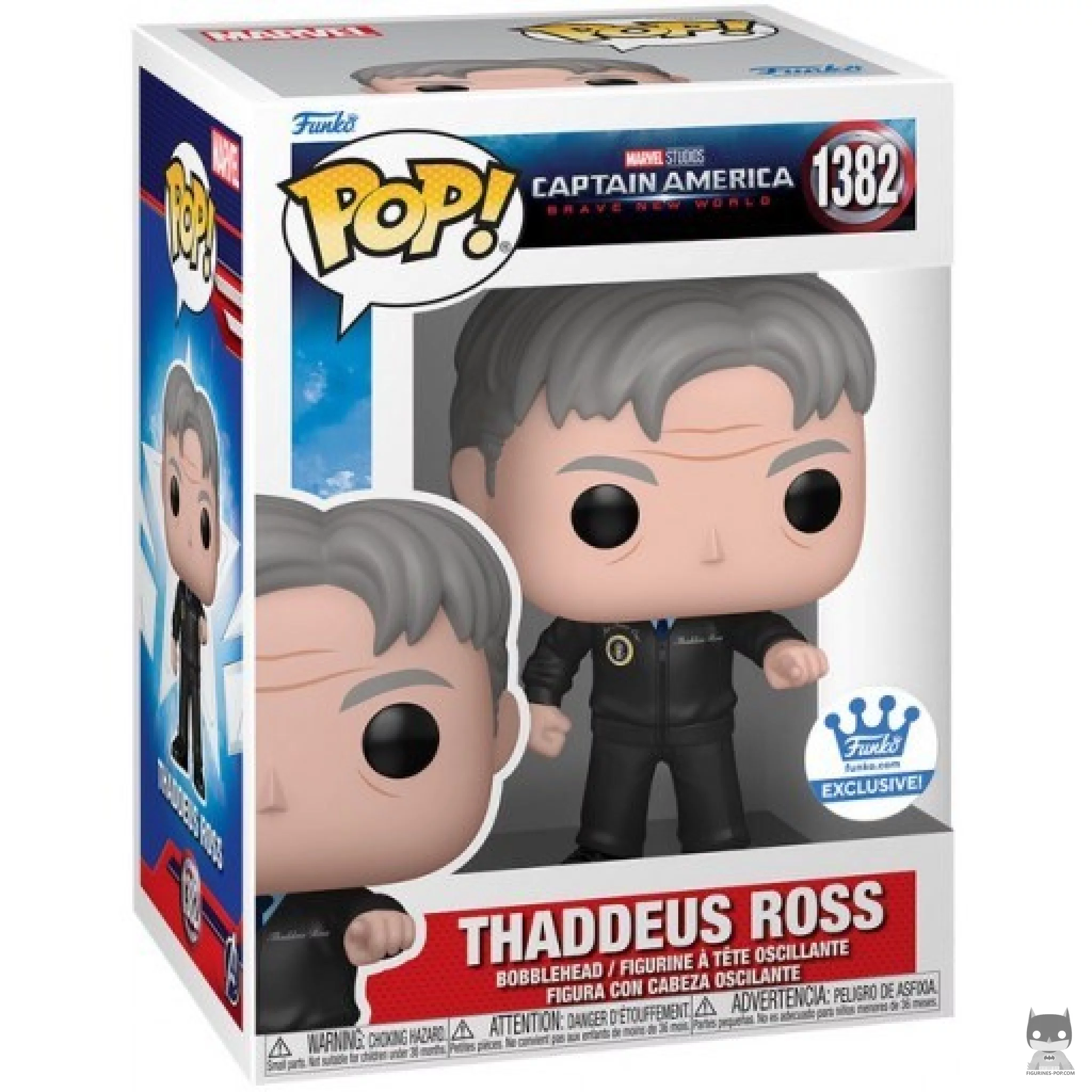 Thaddeus Ross Funko Pop! figure in its box