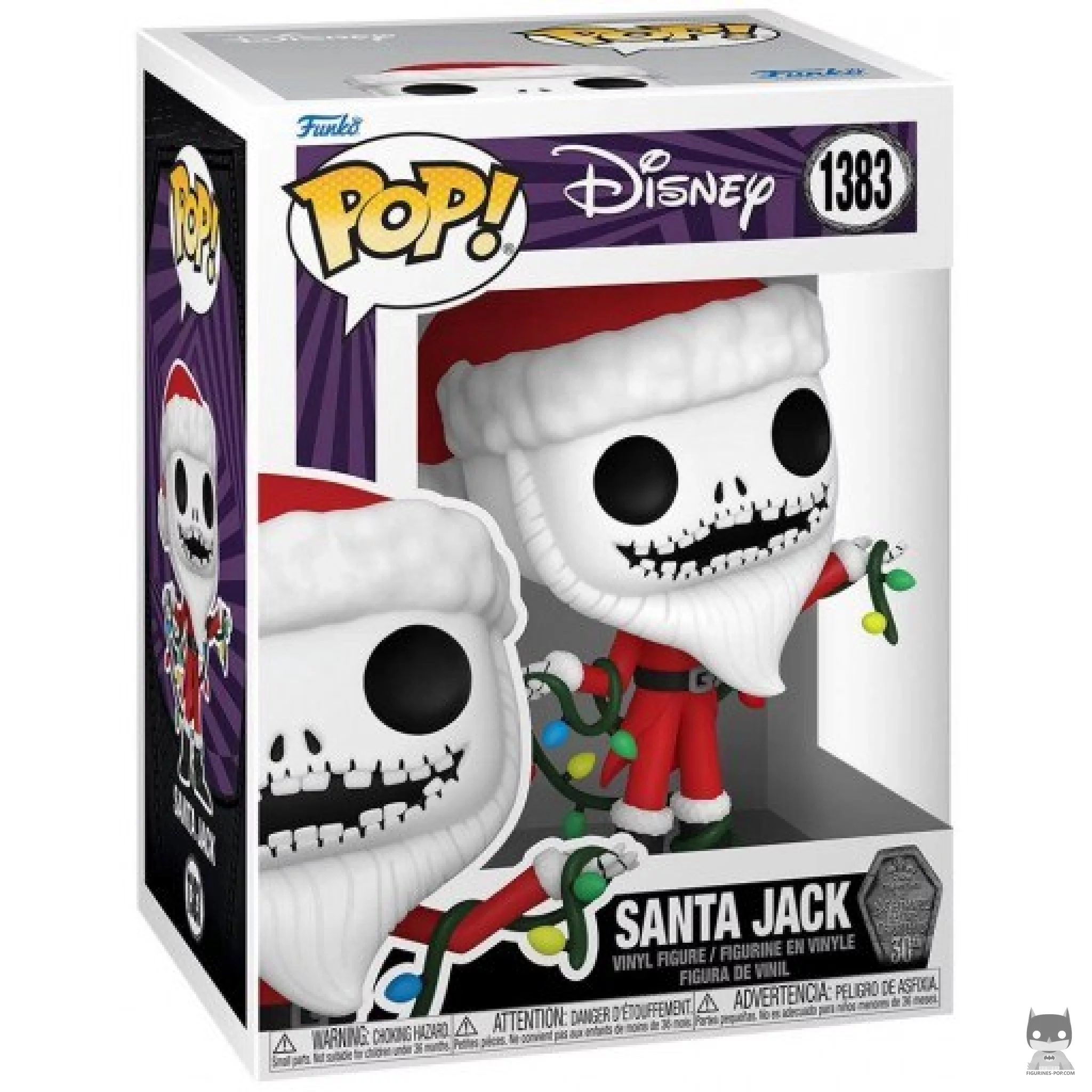 Santa Jack Funko Pop! figure in its box
