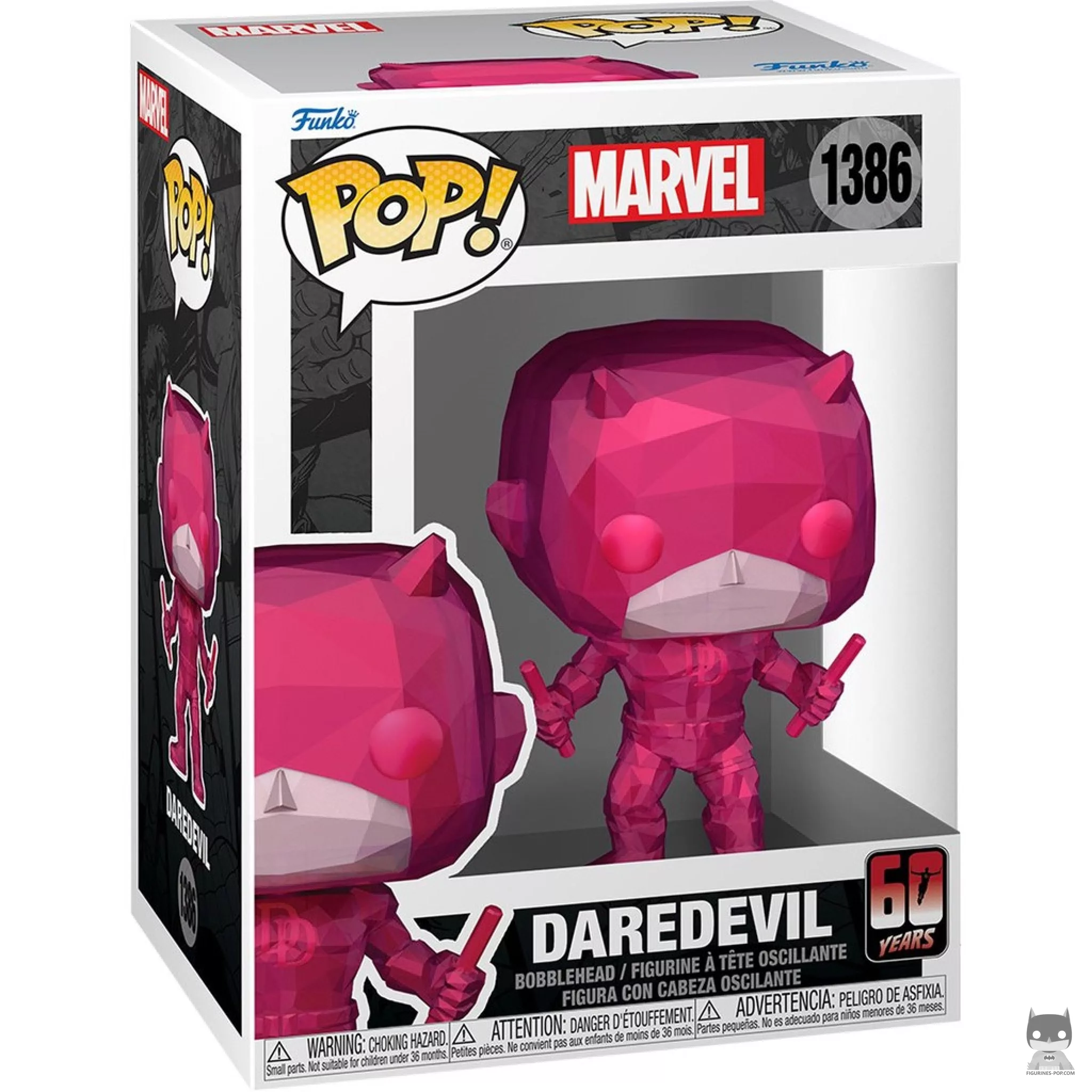 Daredevil (Facet) Funko Pop! figure in its box
