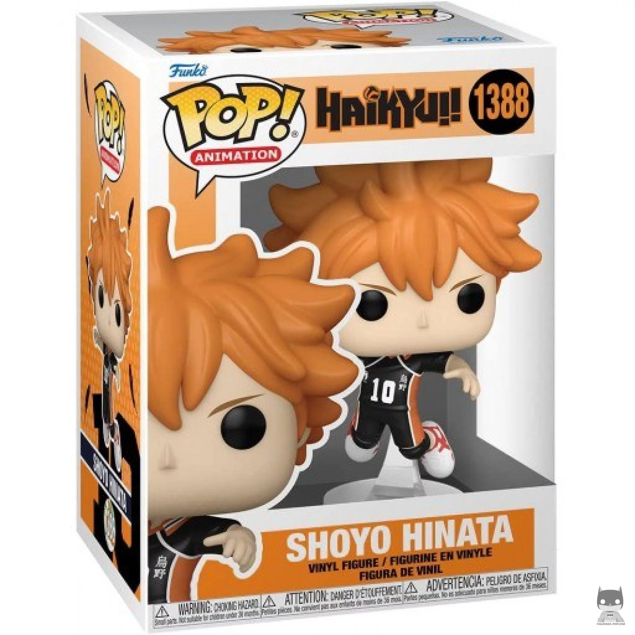 Shoyo Hinata Funko Pop! figure in its box