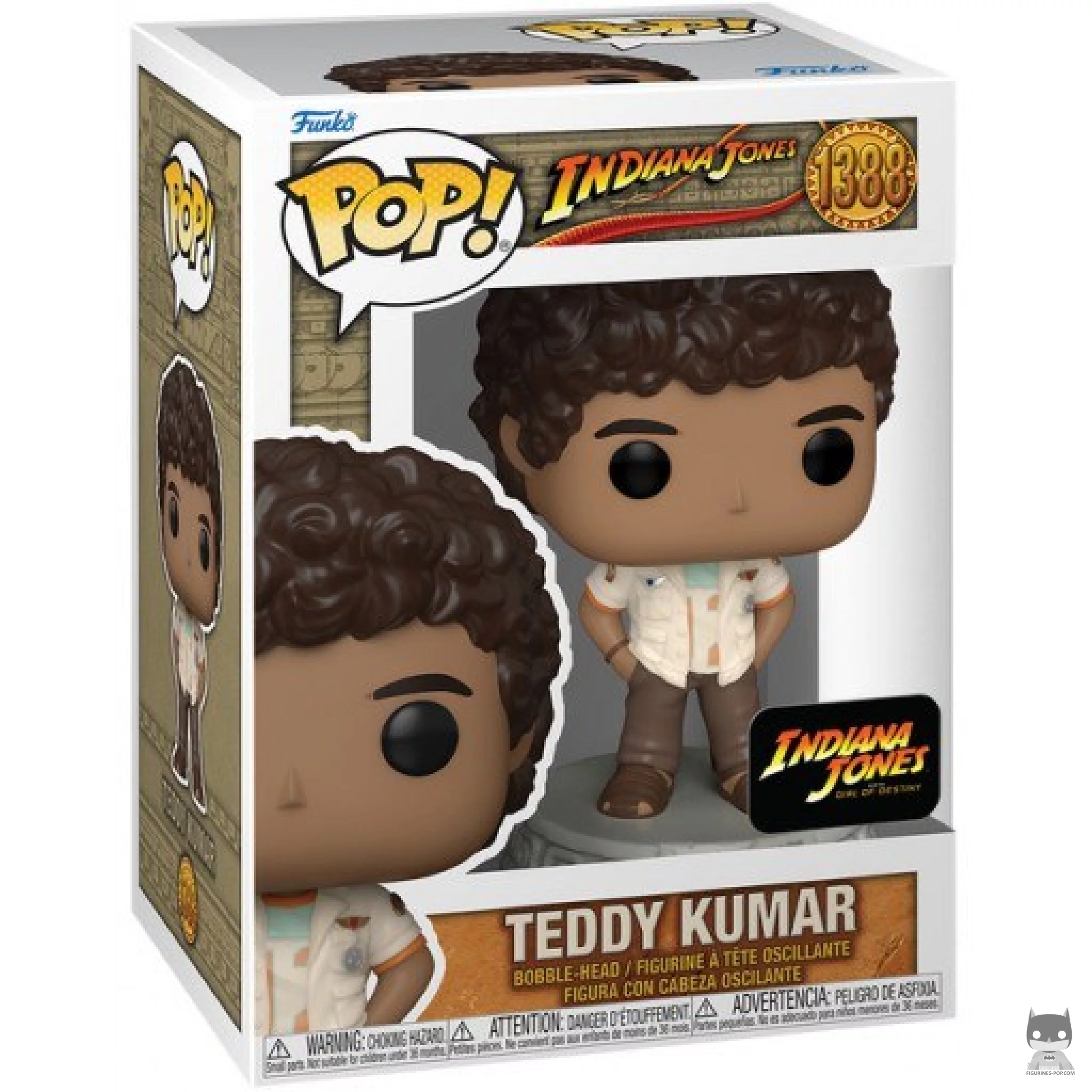 Teddy Kumar Funko Pop! figure in its box