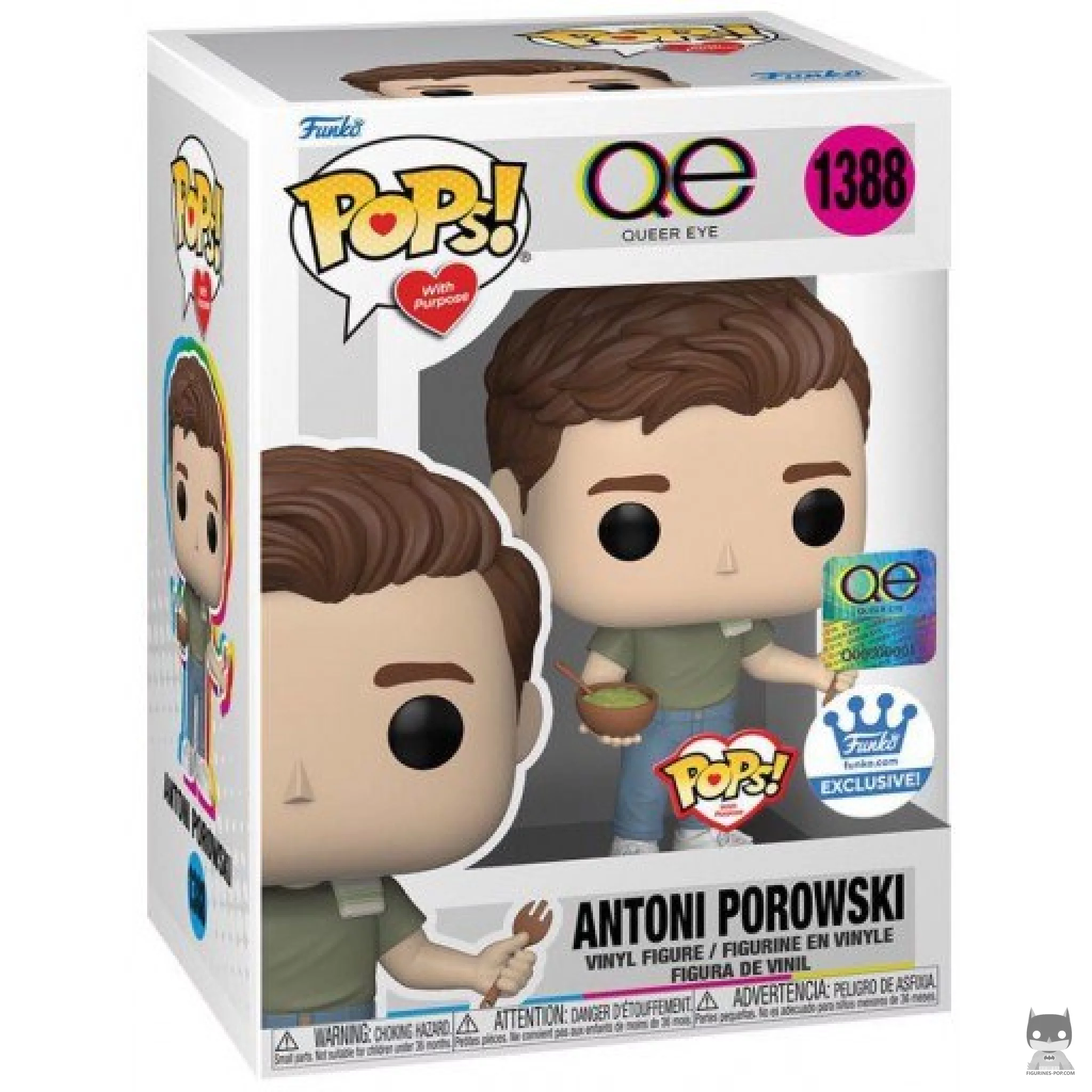 Antoni Porowski Funko Pop! figure in its box