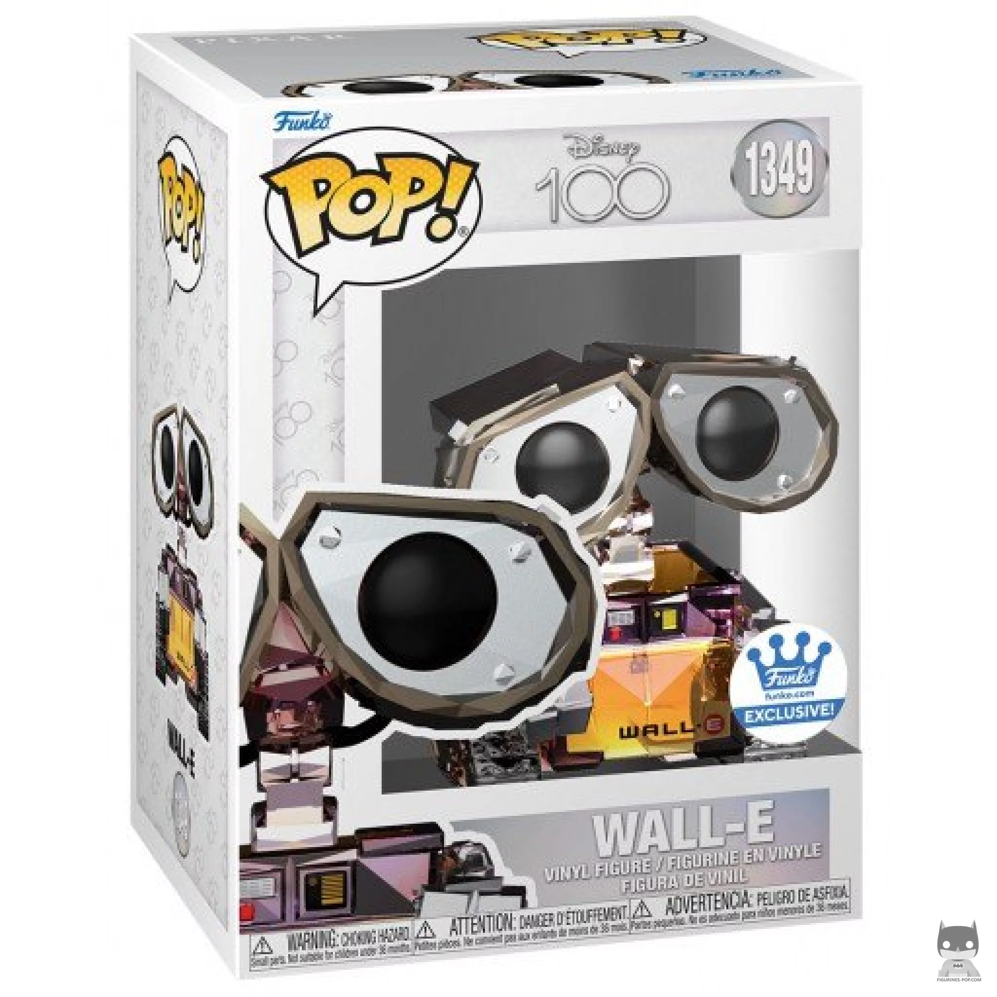 Wall-E (Facet) Funko Pop! figure in its box