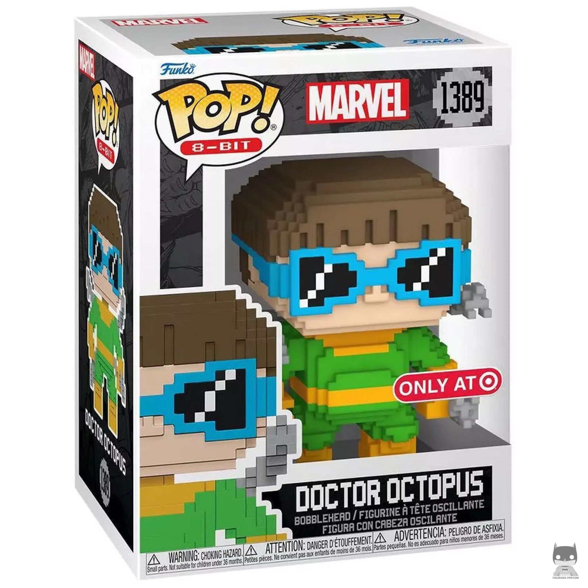 Doctor Octopus (8-Bit) Funko Pop! figure in its box