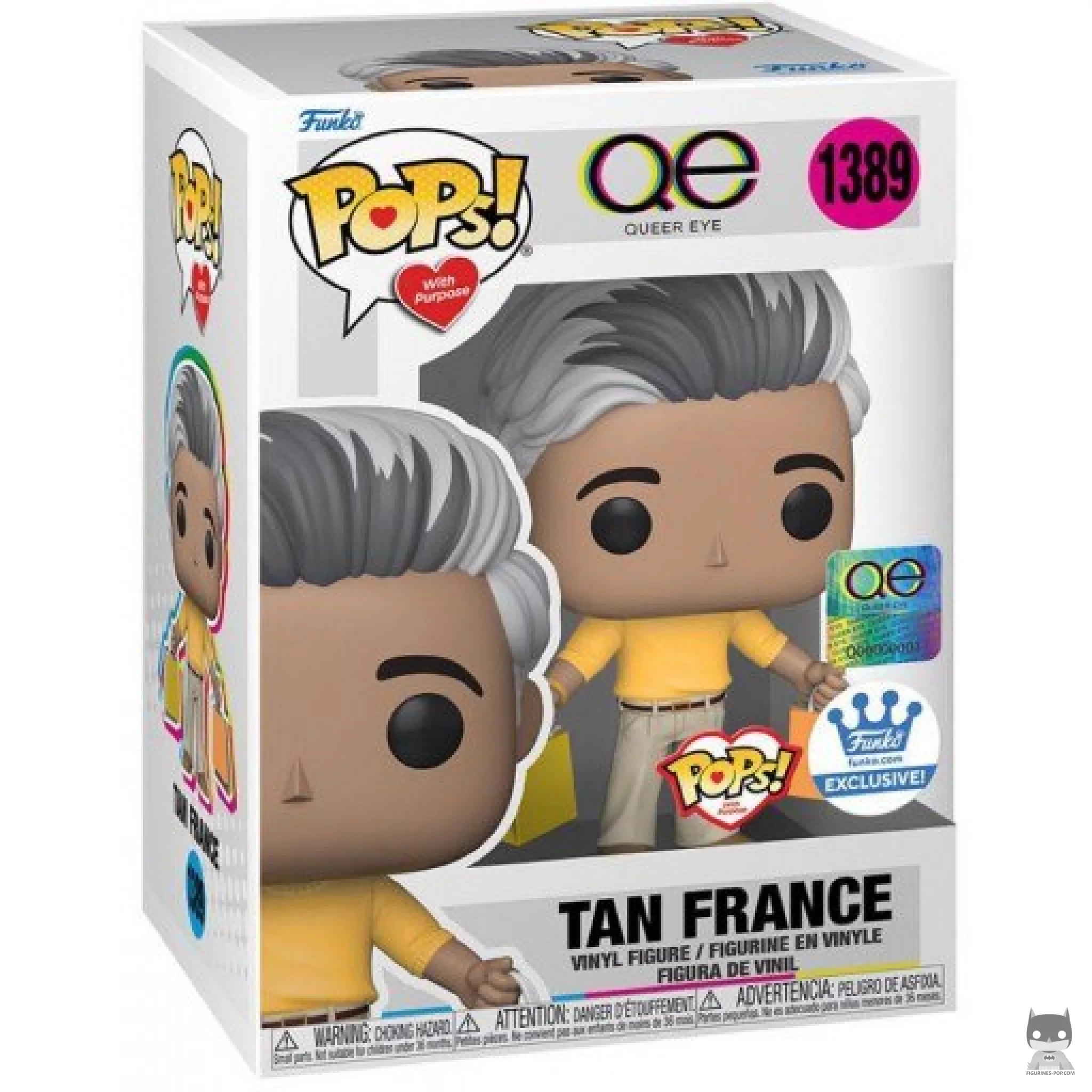 Tan France Funko Pop! figure in its box