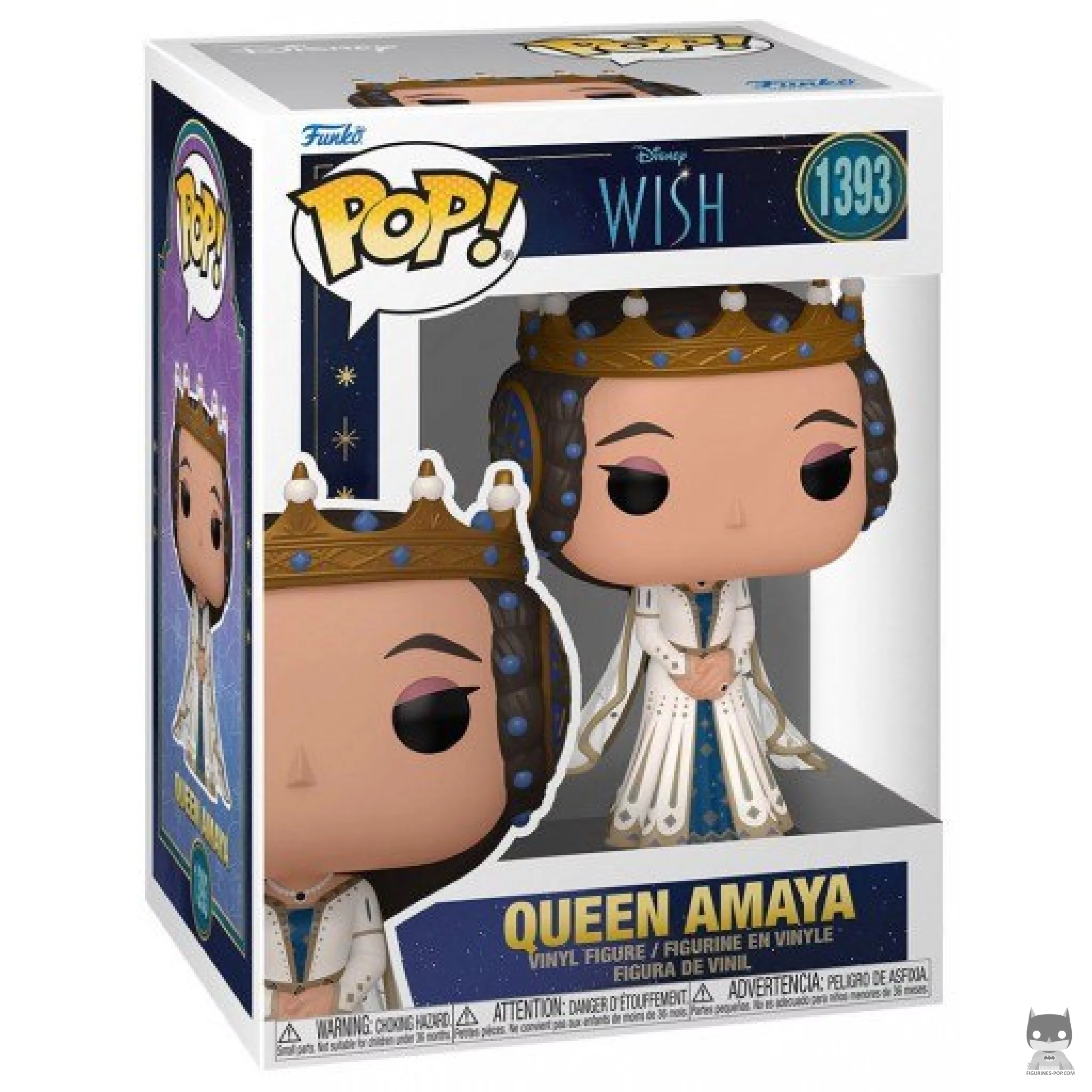 Queen Amaya Funko Pop! figure in its box