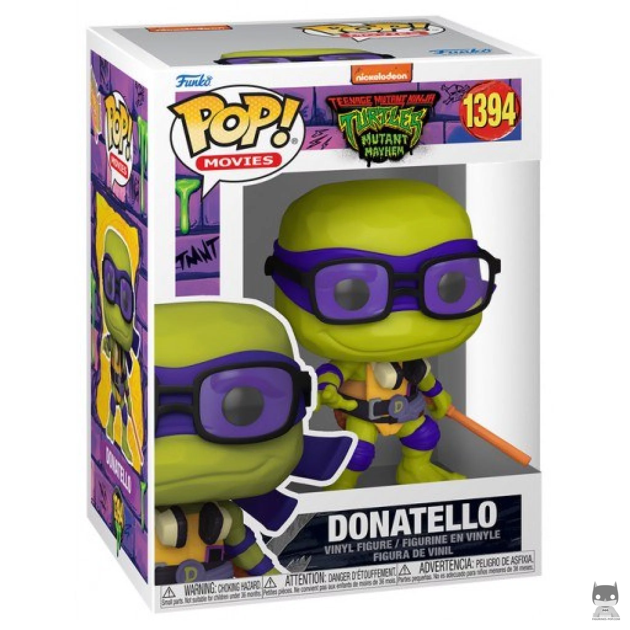 Donatello Funko Pop! figure in its box