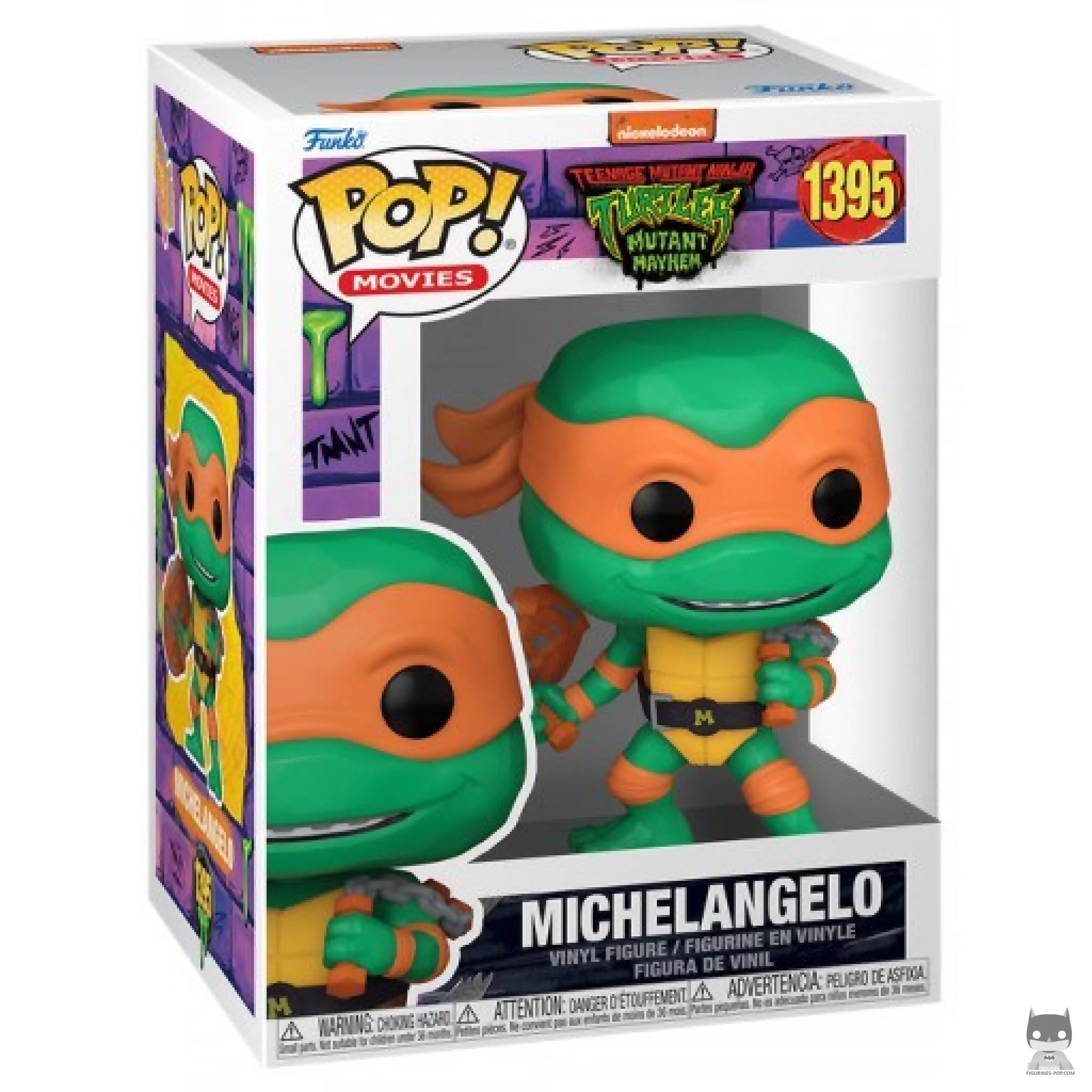Michelangelo Funko Pop! figure in its box