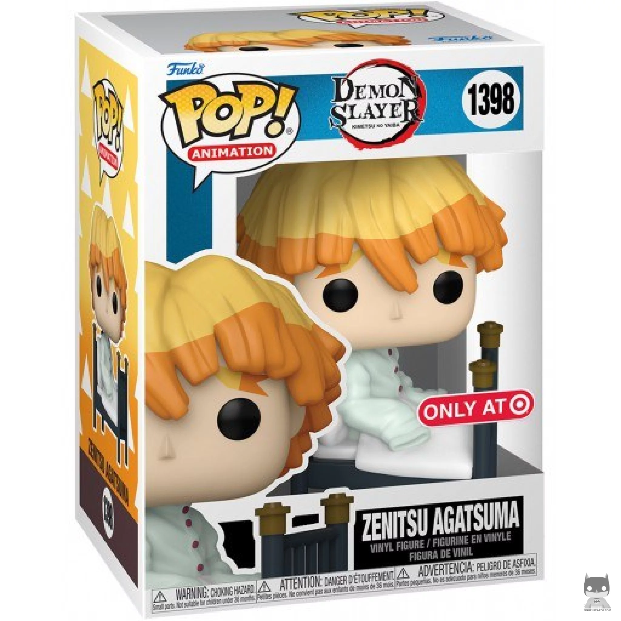 Zenitsu Agatsuma (Recovering) Funko Pop! figure in its box