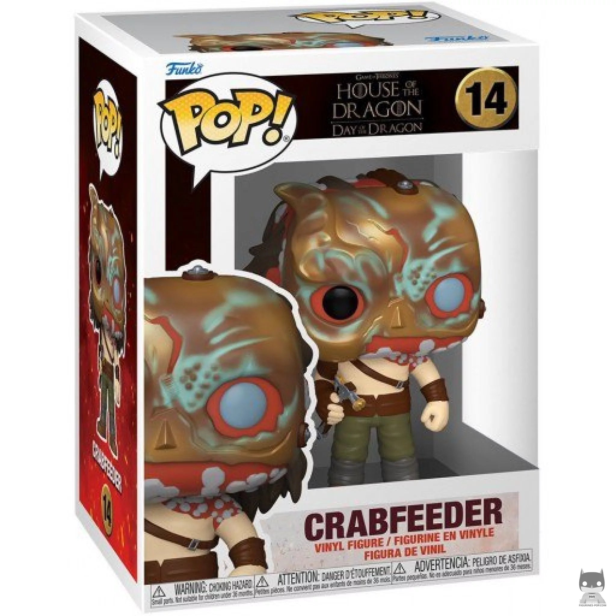 Craghas Crabfeeder Funko Pop! figure in its box