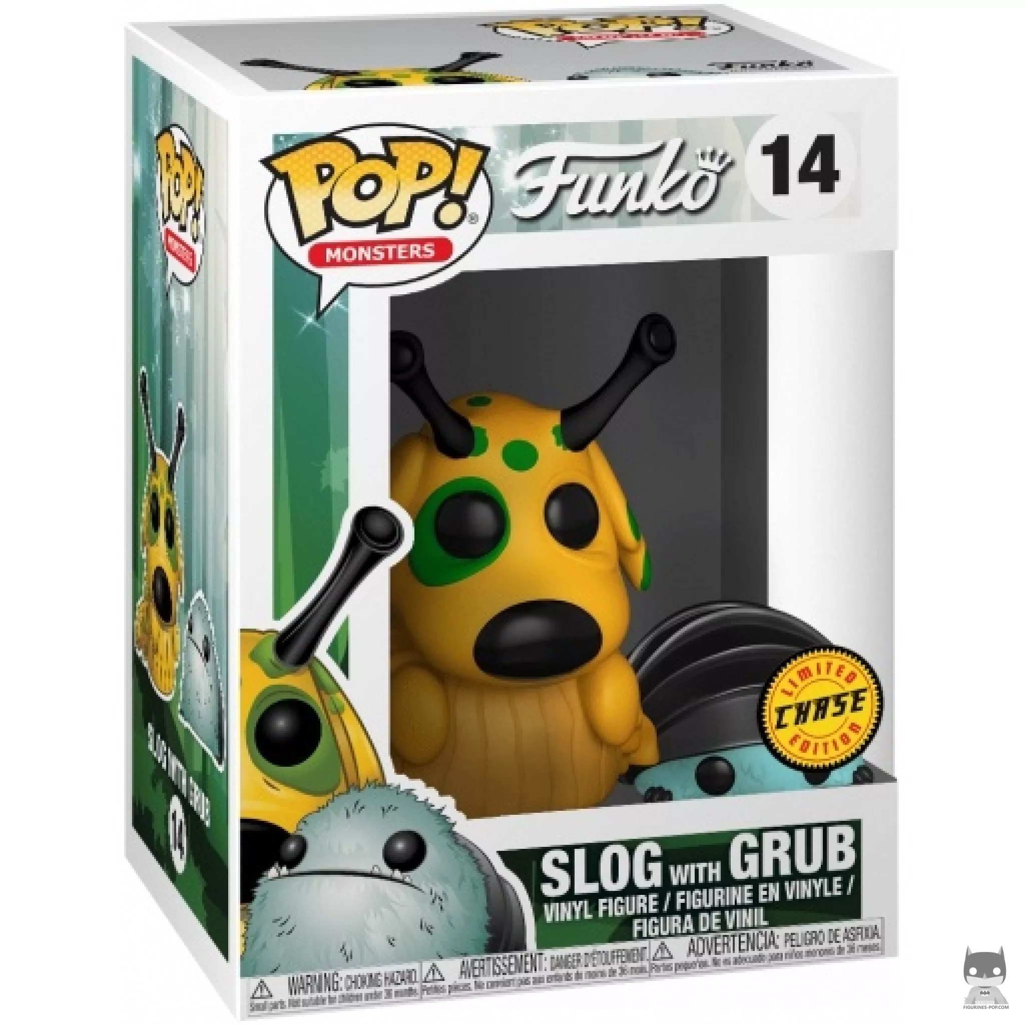 Slog (with Grub) (Chase) Funko Pop! figure in its box