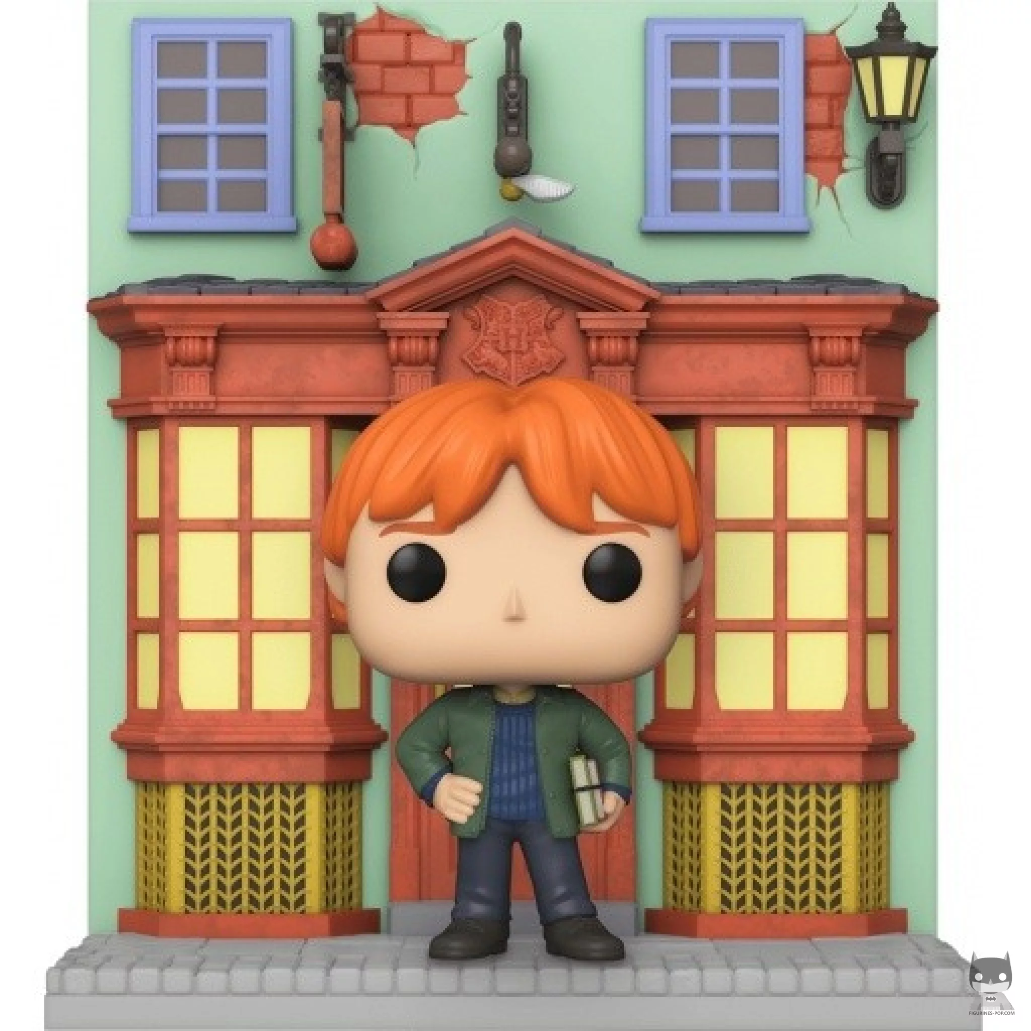Ron Weasley with Quality Quidditch Supplies (Diagon Alley) Funko Pop! figure (Harry Potter)