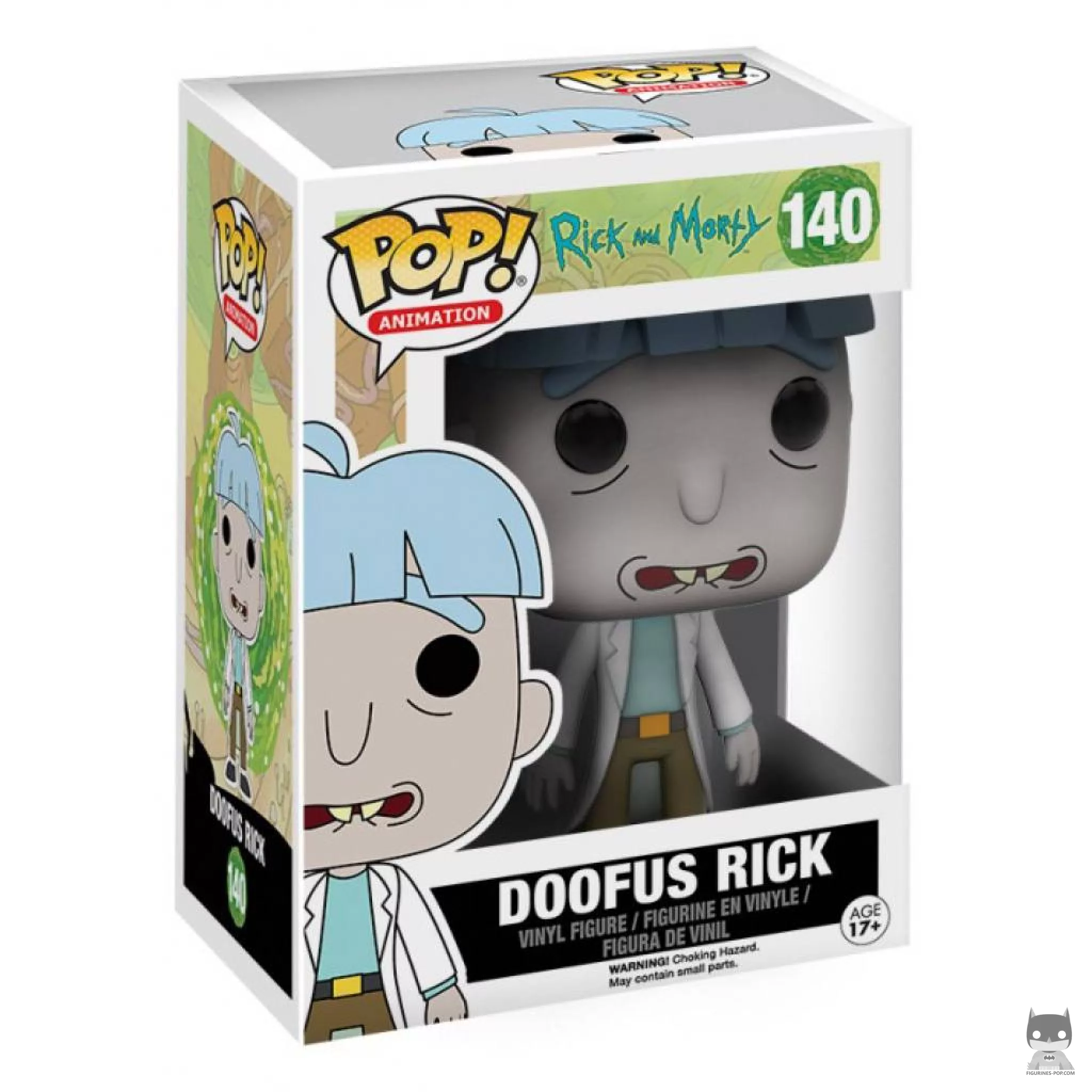 Doofus Rick Funko Pop! figure in its box