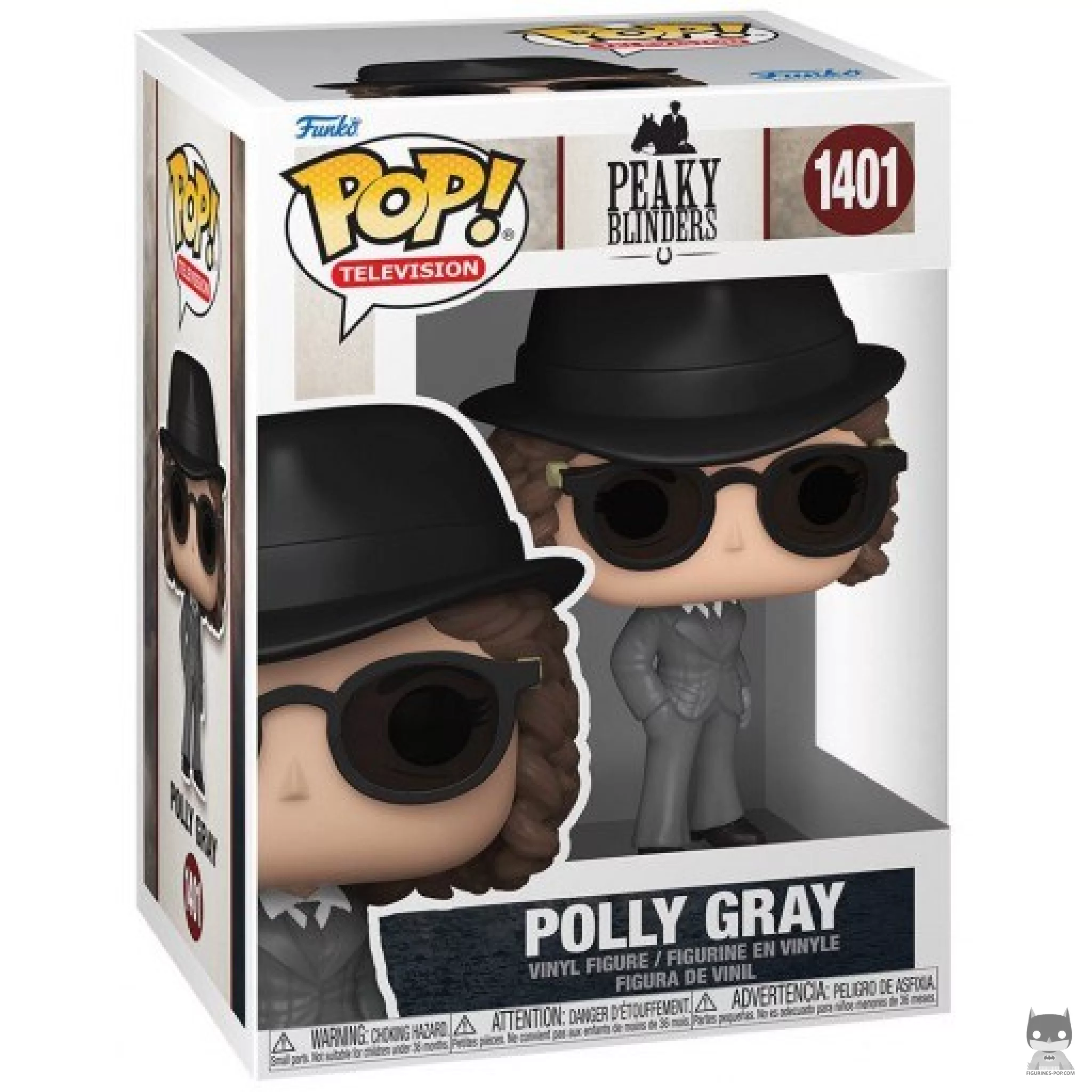 Polly Gray Funko Pop! figure in its box