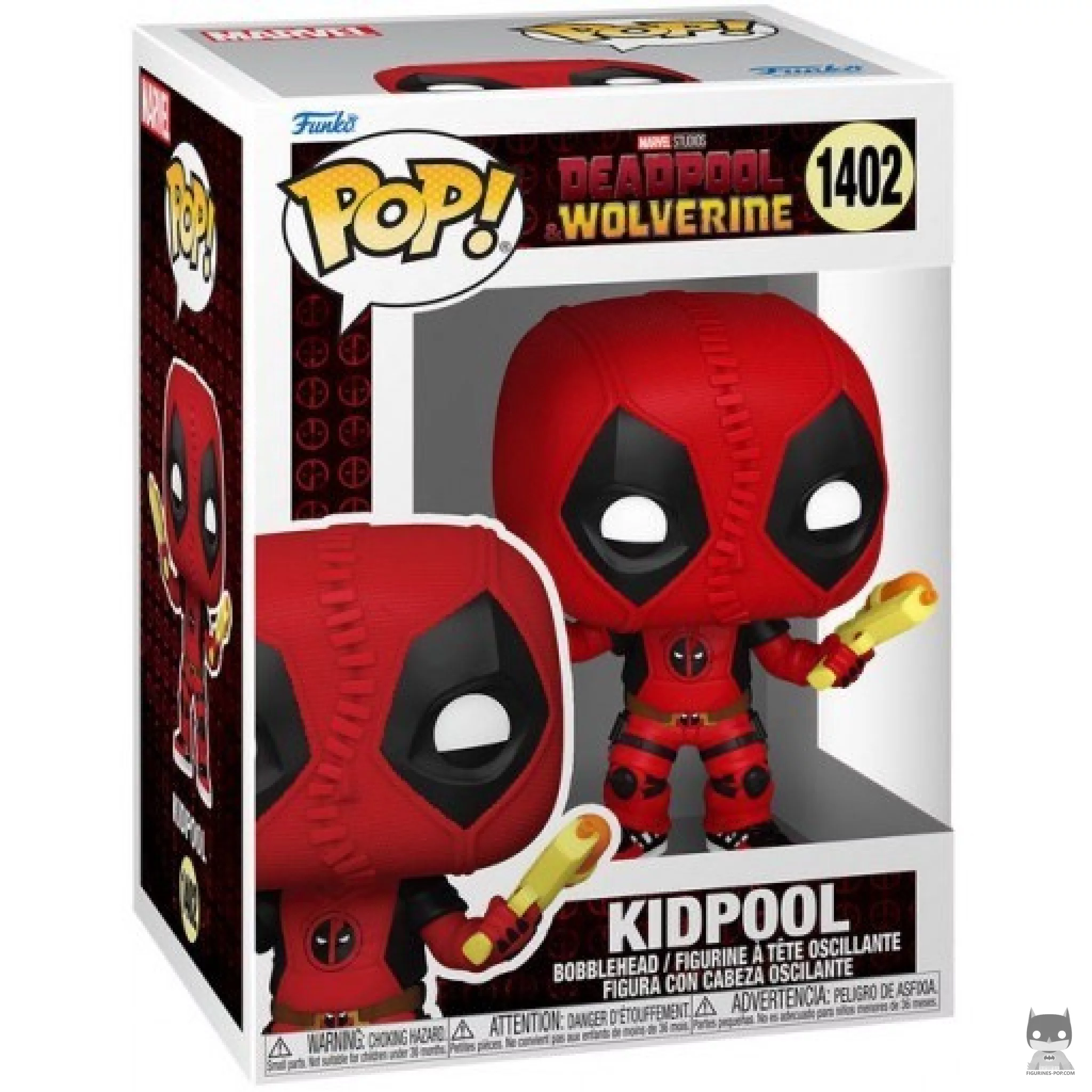 Kidpool Funko Pop! figure in its box