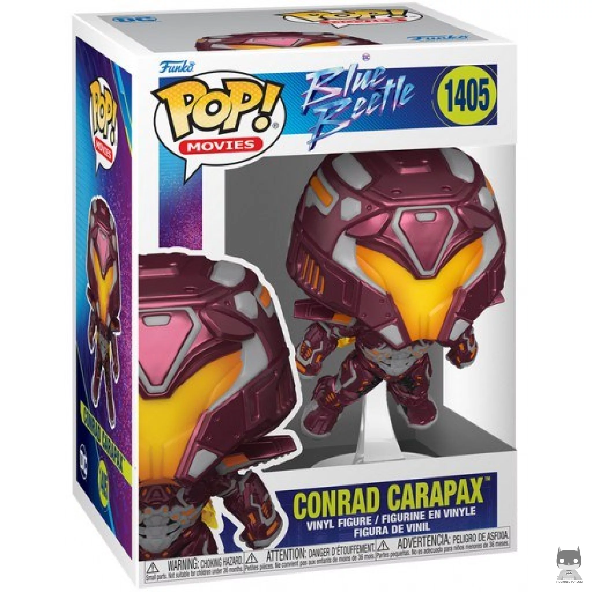 Conrad Carapax Funko Pop! figure in its box
