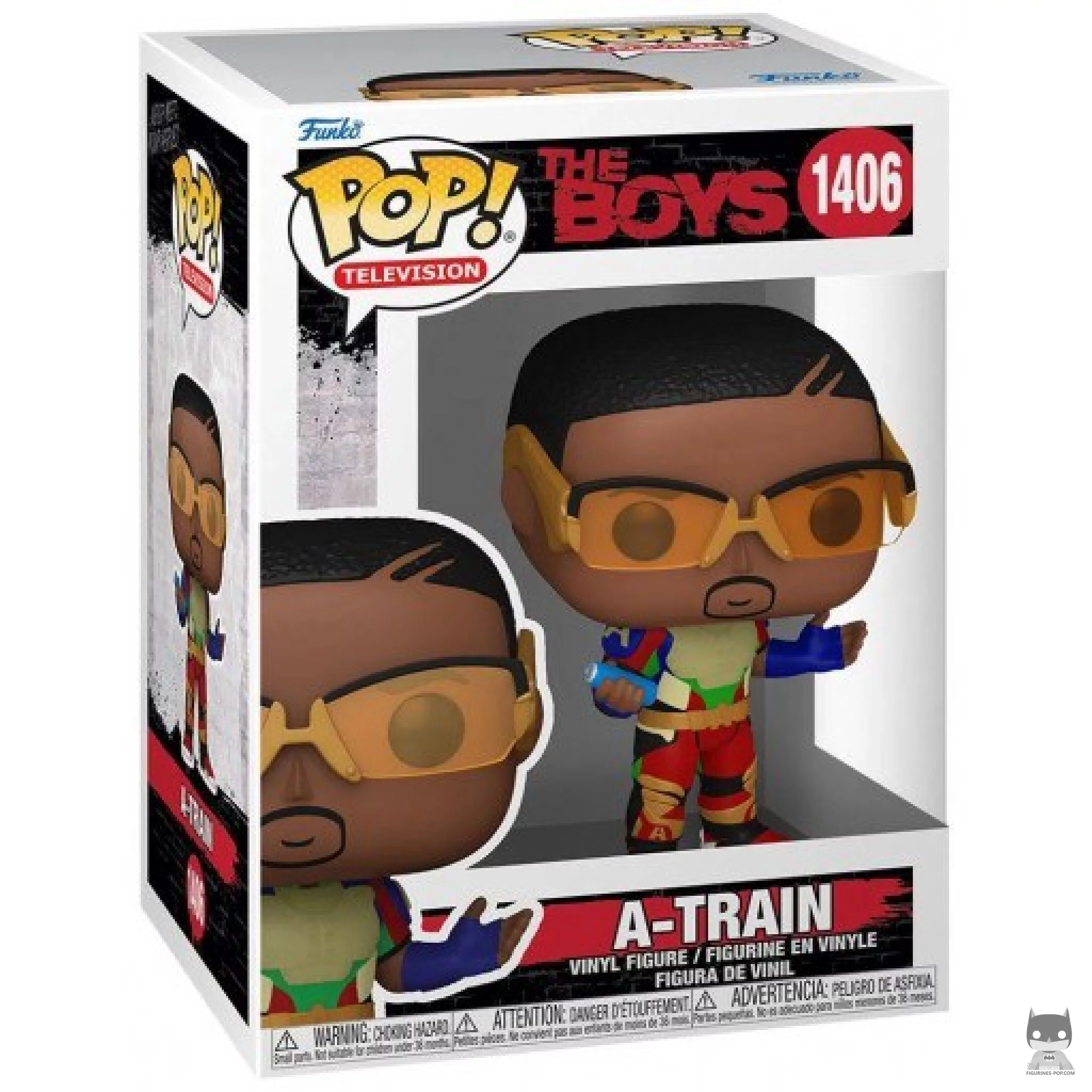 A-Train Funko Pop! figure in its box