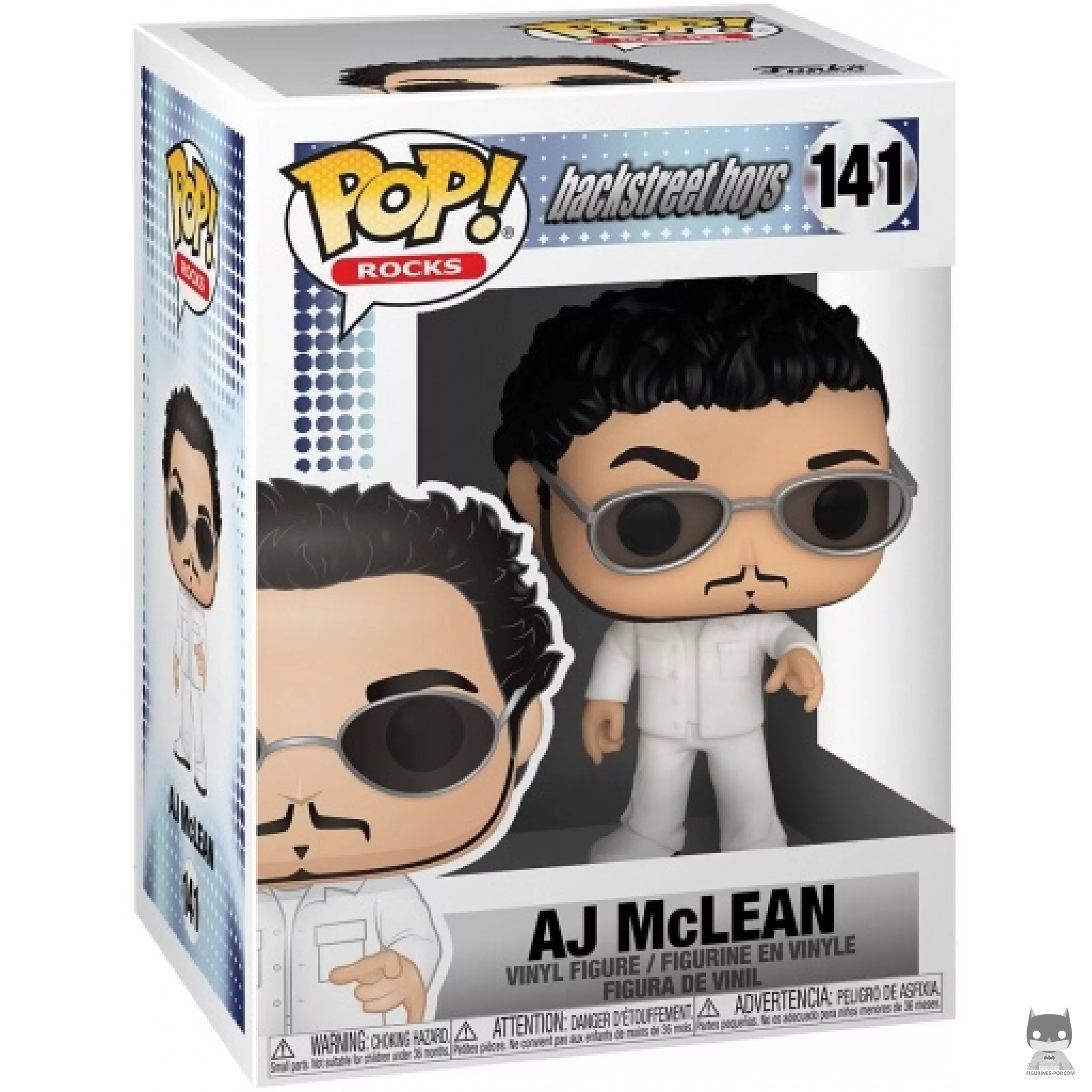 AJ McLean Funko Pop! figure in its box