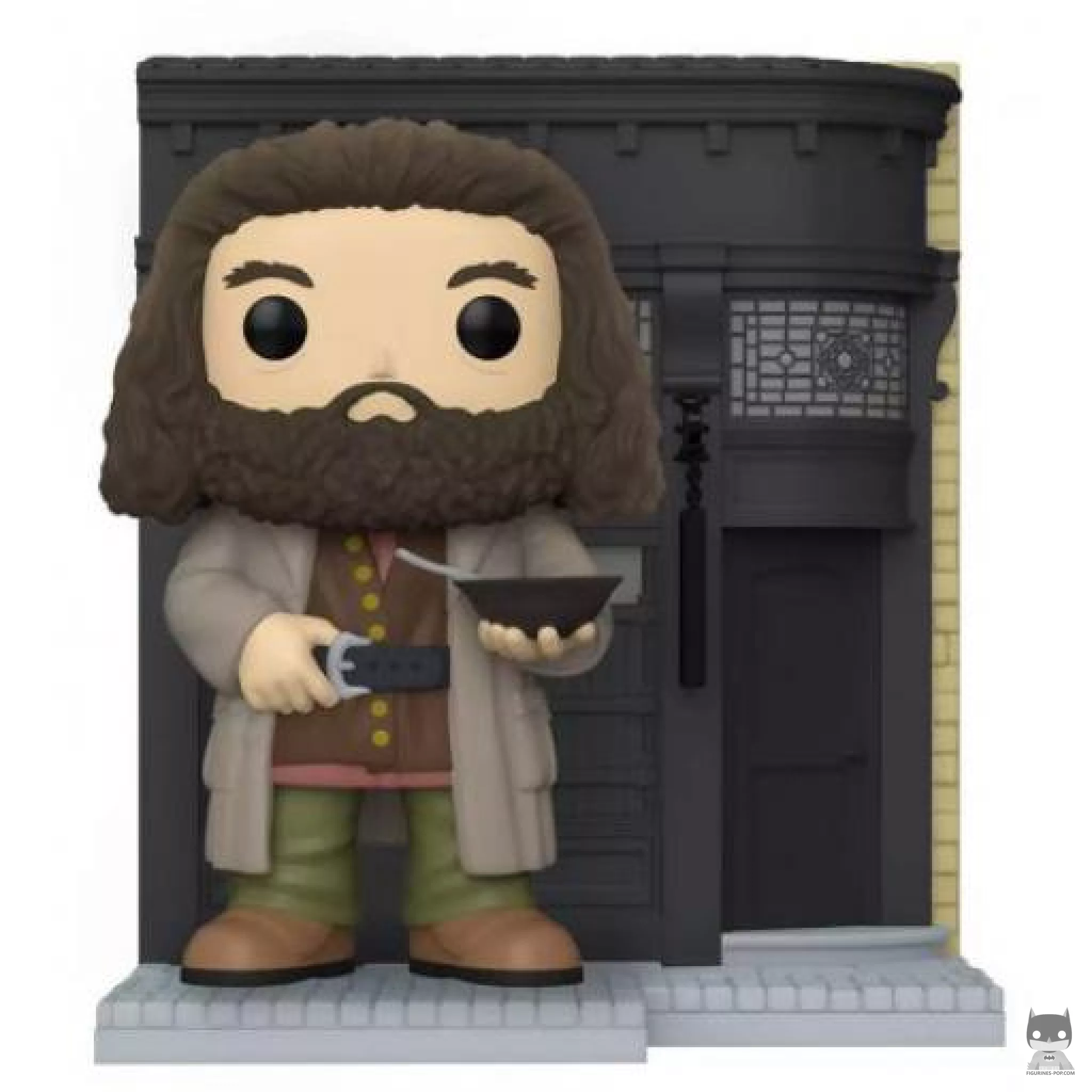 Hagrid in front of The Leaky Cauldron (Diagon Alley) Funko Pop! figure (Harry Potter)