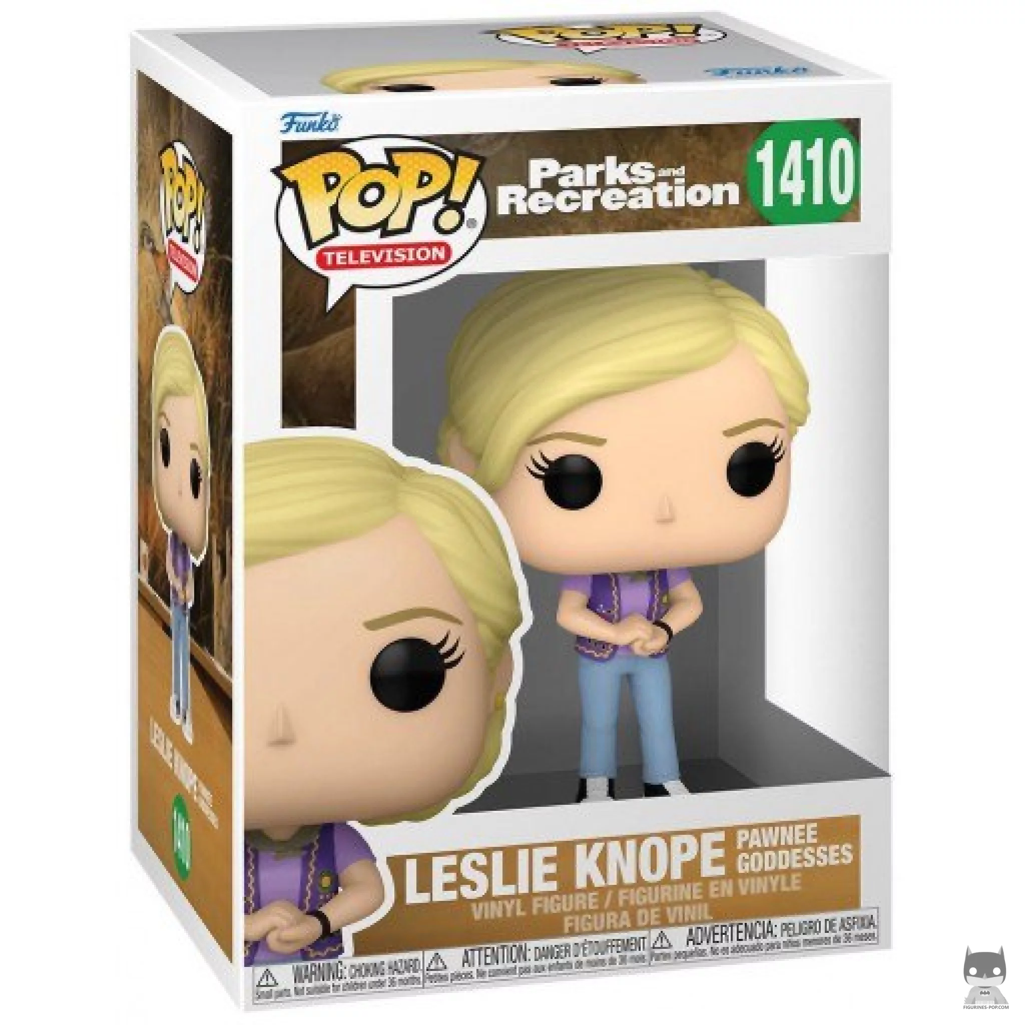 Leslie Knope (Pawnee Goddesses) Funko Pop! figure in its box