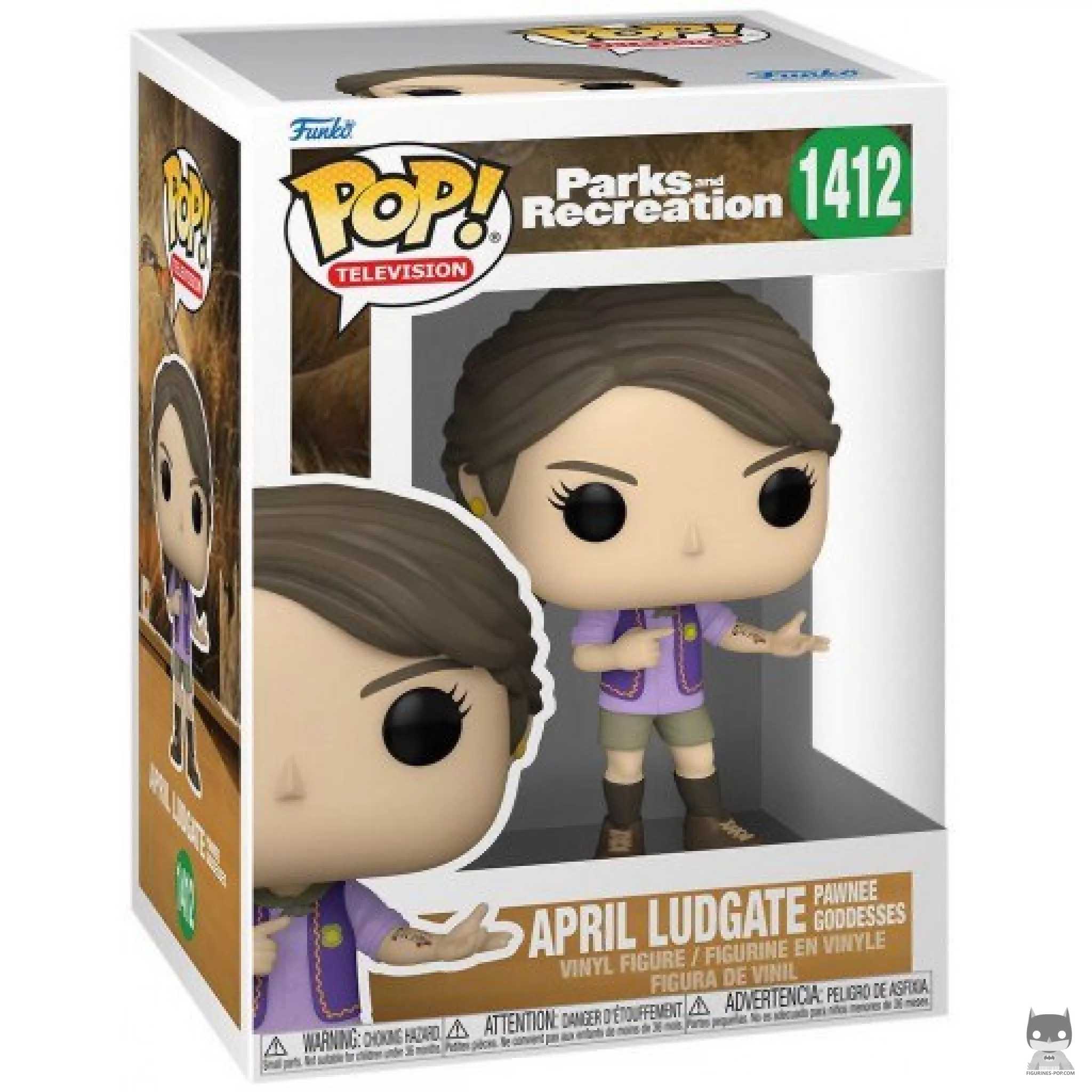April Ludgate (Pawnee Goddesses) Funko Pop! figure in its box