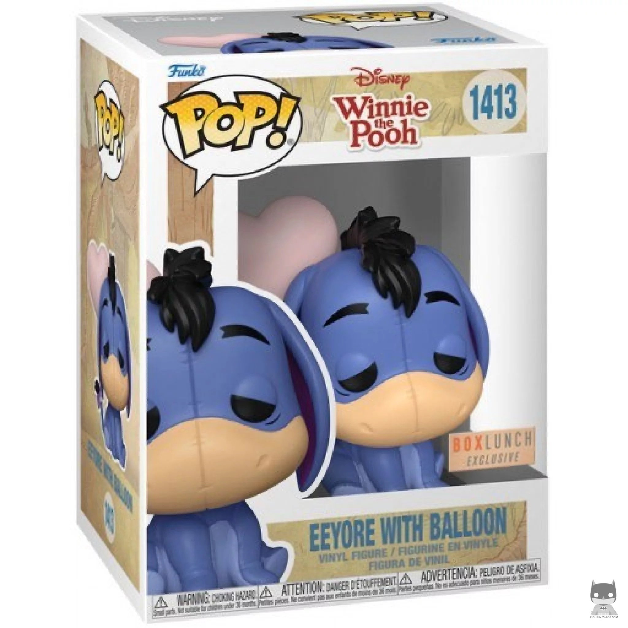 Eeyore with Balloon Funko Pop! figure in its box