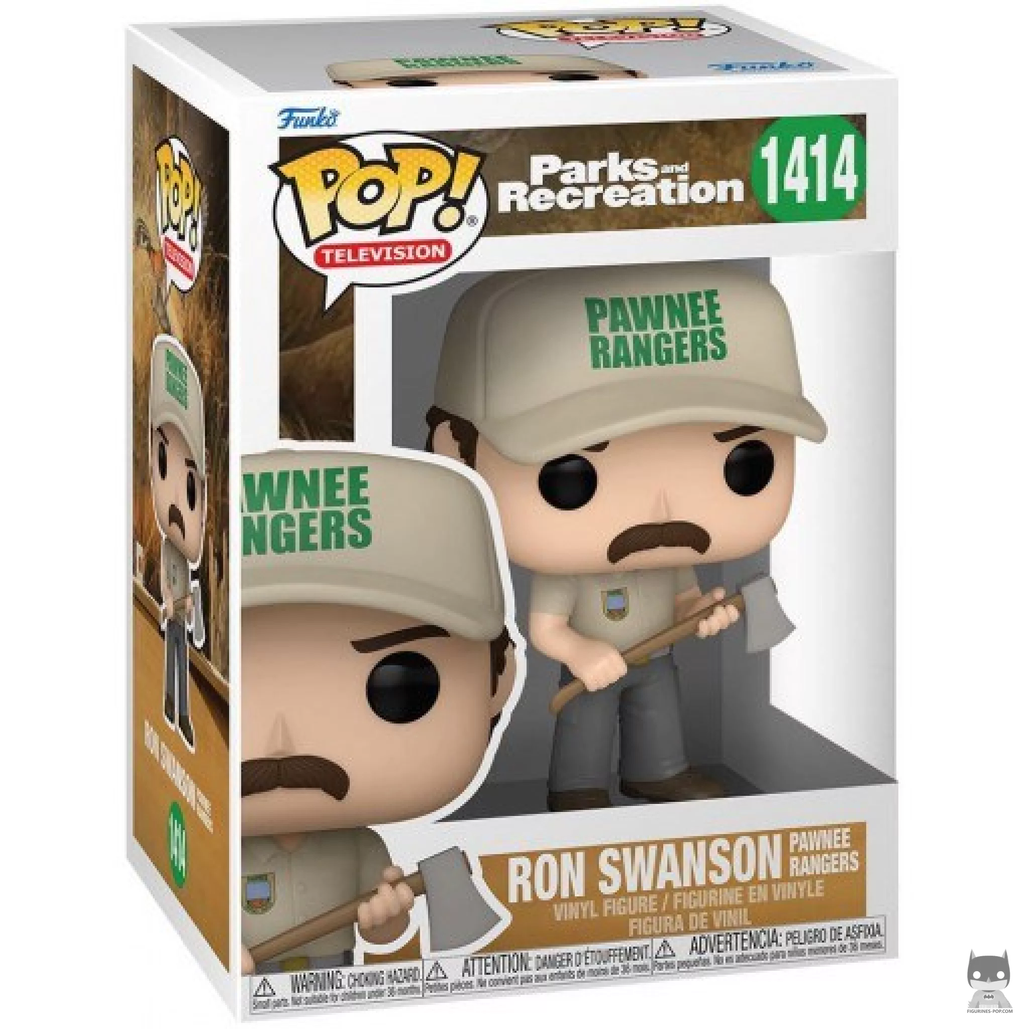 Ron Swanson (Pawnee Goddesses) Funko Pop! figure in its box