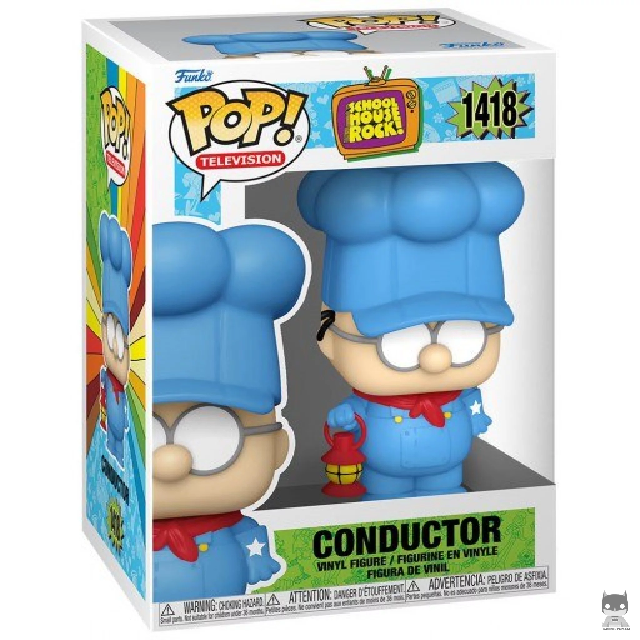 Conductor Funko Pop! figure in its box