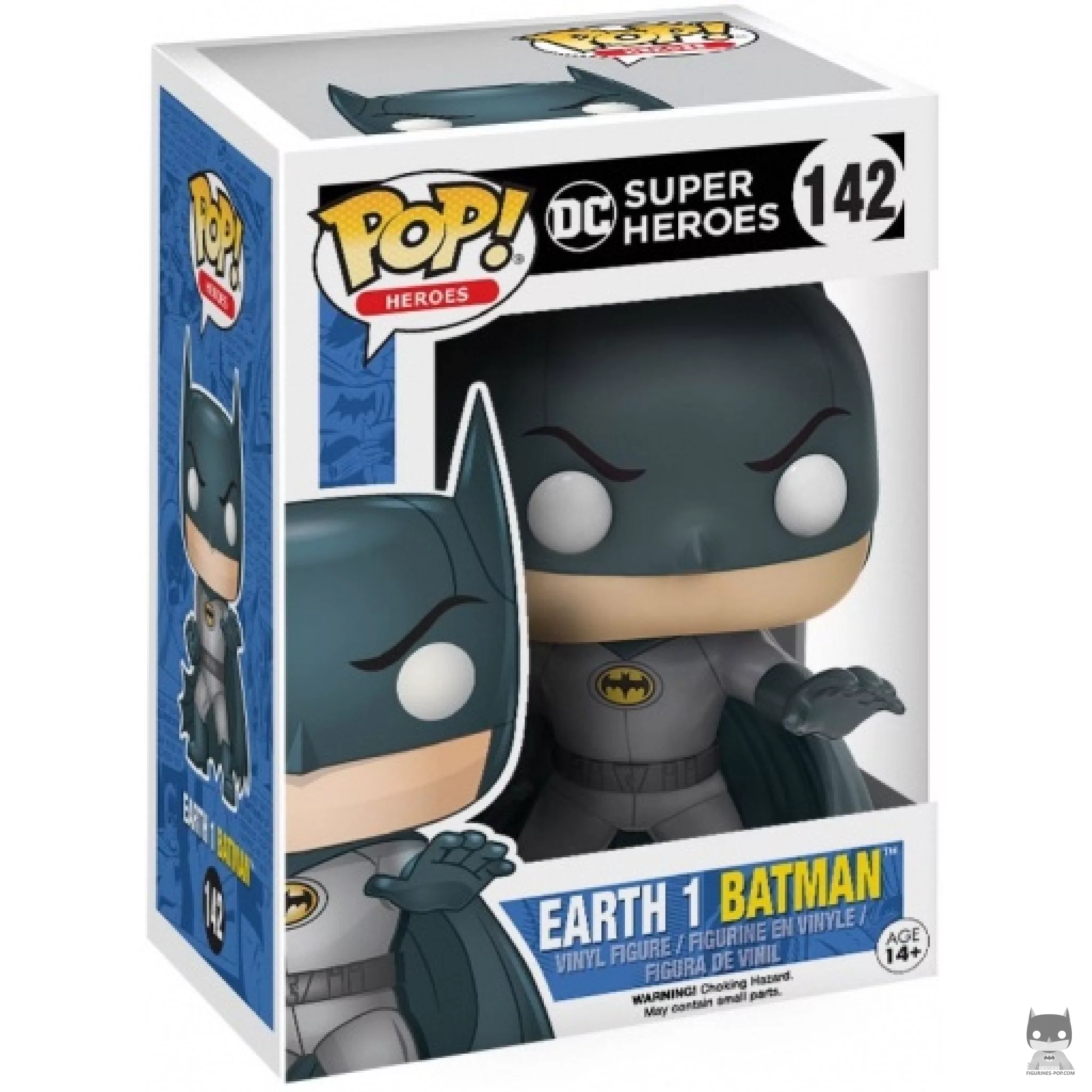 Earth 1 Batman Funko Pop! figure in its box