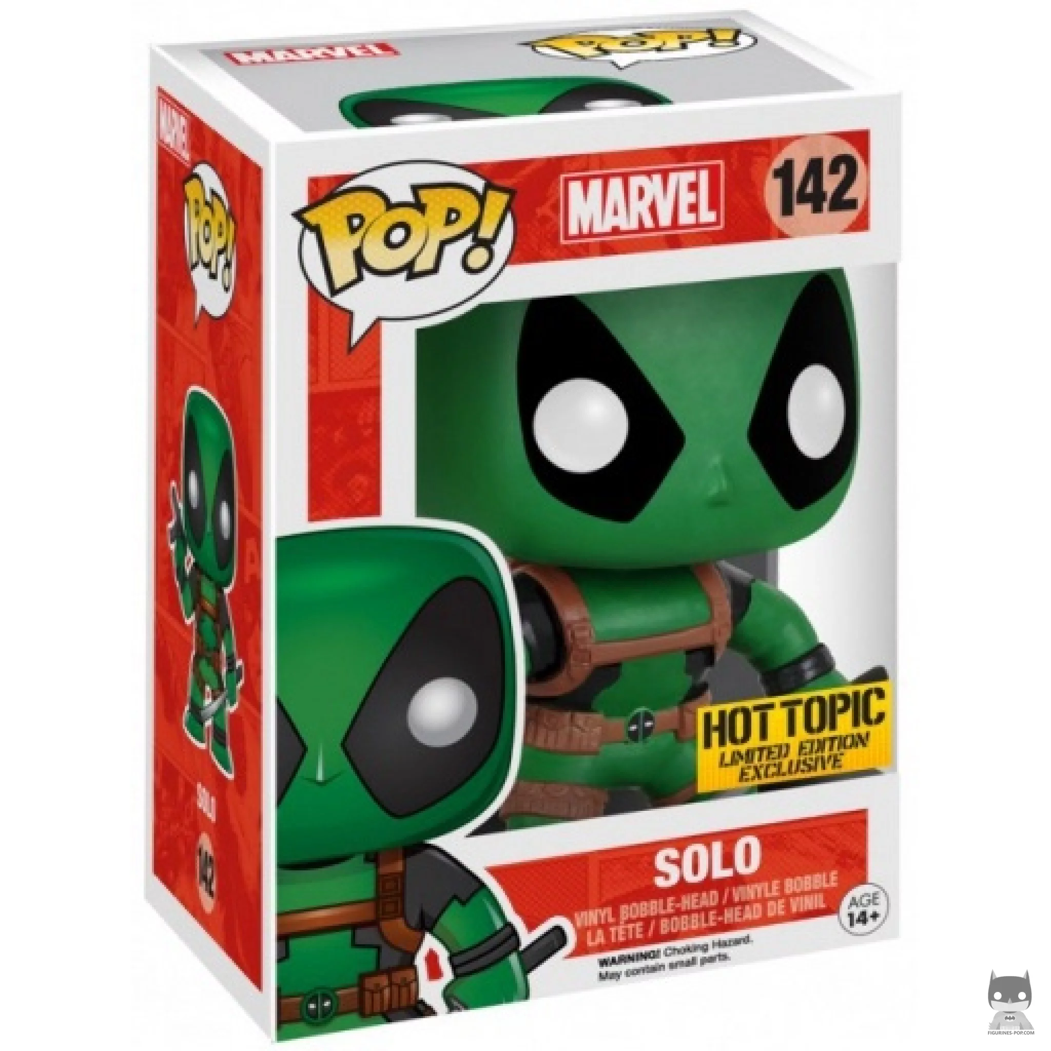 Solo (Green) Funko Pop! figure in its box