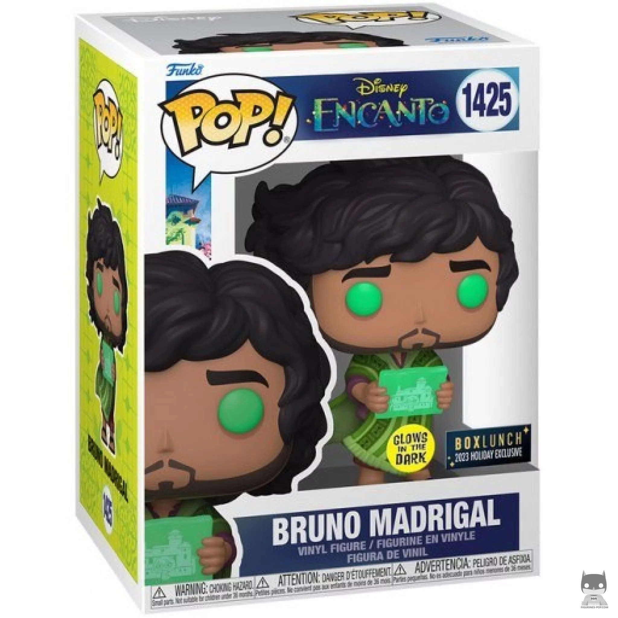 Bruno Madrigal (Glow in the Dark) Funko Pop! figure in its box