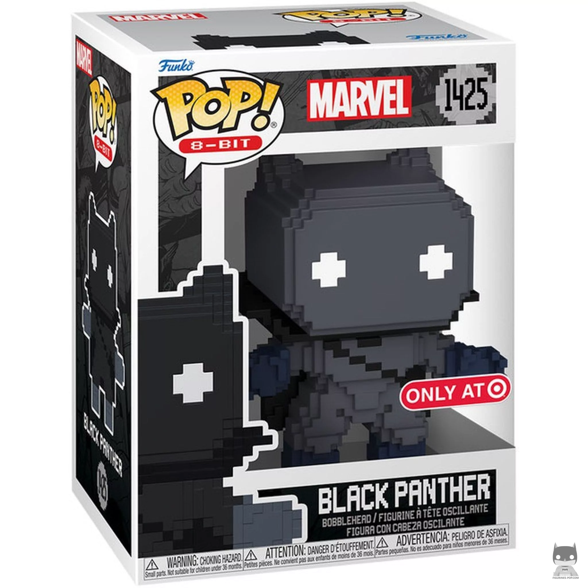 Black Panther (8-Bit) Funko Pop! figure in its box