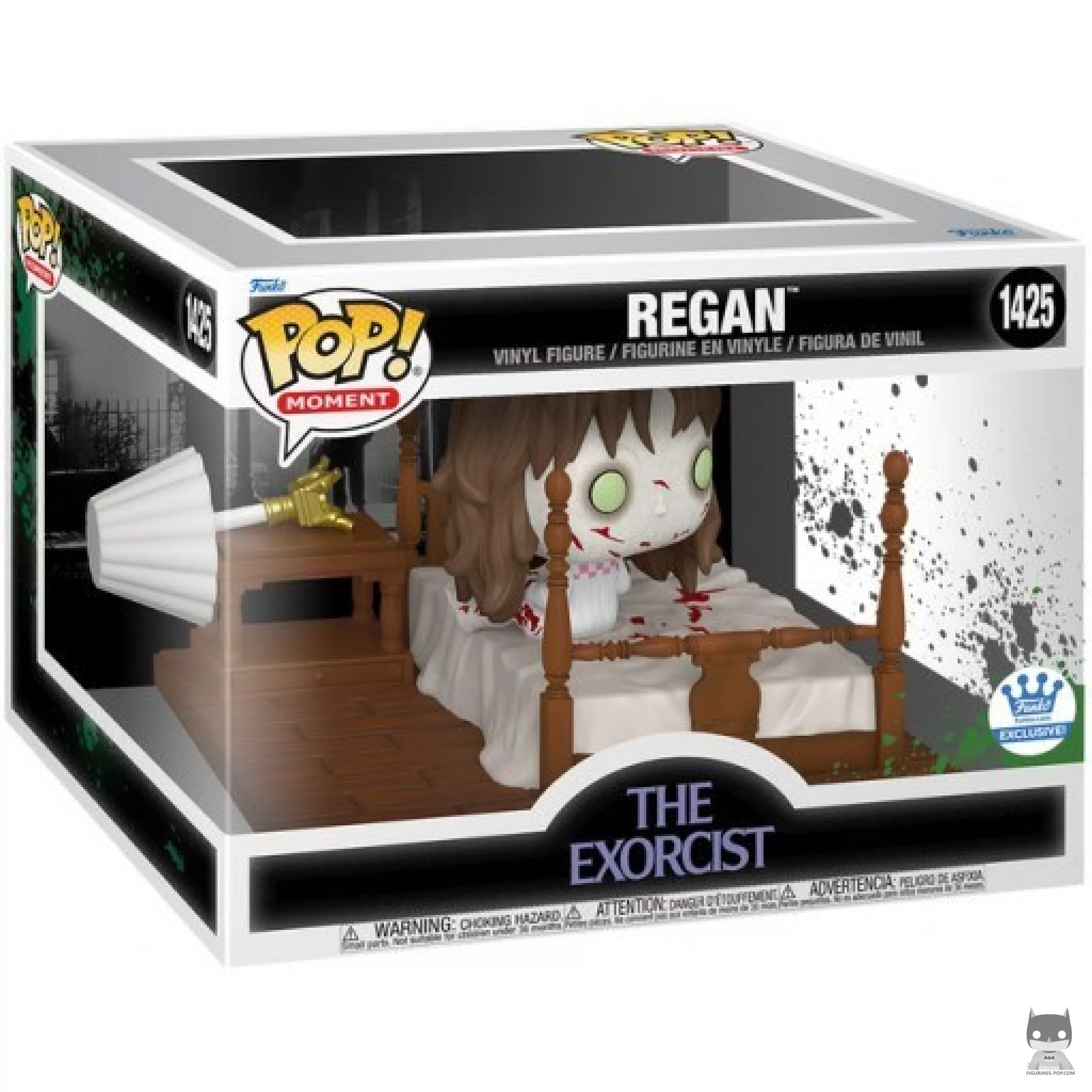 Regan in Bed Funko Pop! figure in its box
