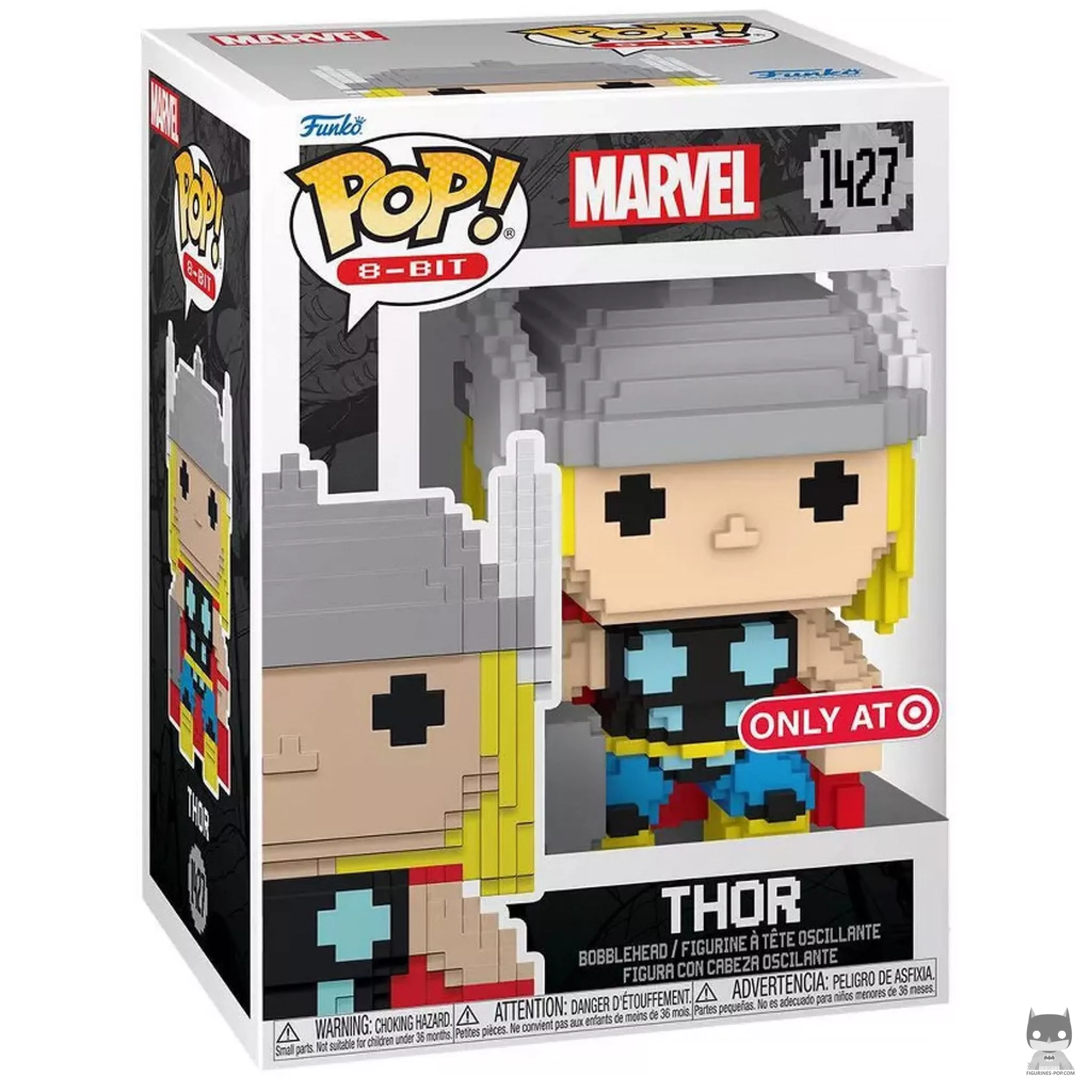 Thor (8-Bit) Funko Pop! figure in its box
