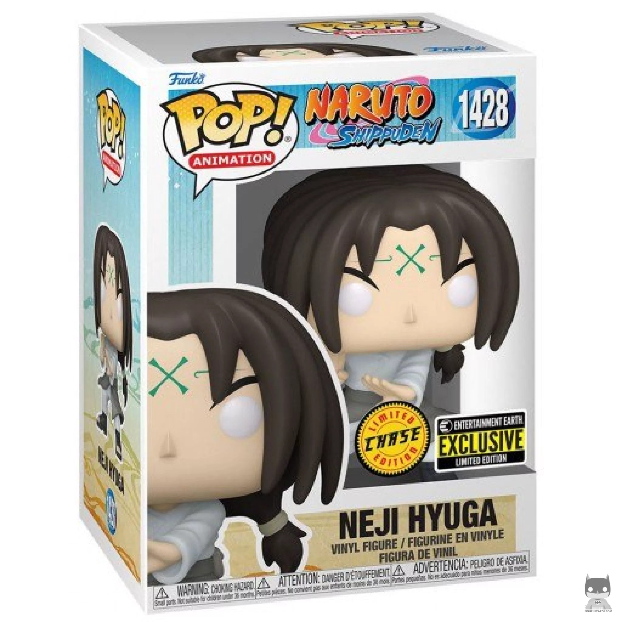 Neji Hyûga (Chase) Funko Pop! figure in its box