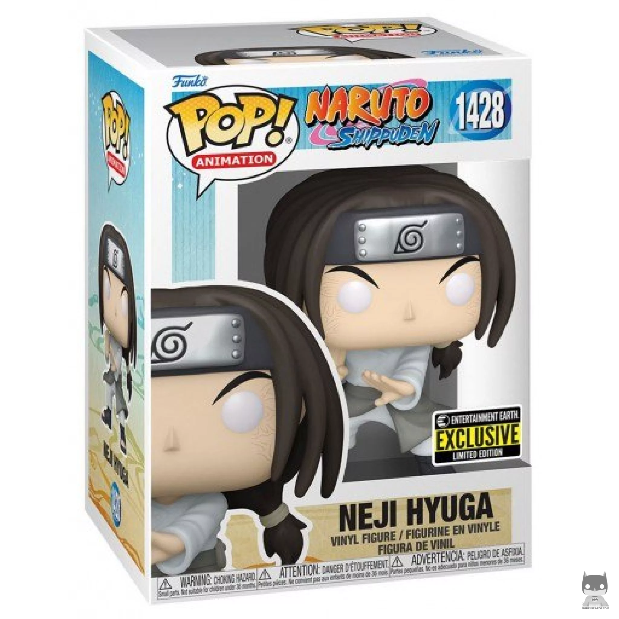 Neji Hyûga Funko Pop! figure in its box