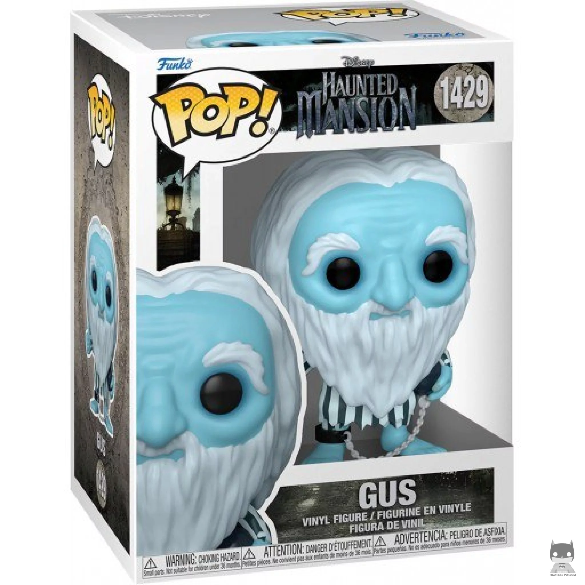Gus Funko Pop! figure in its box