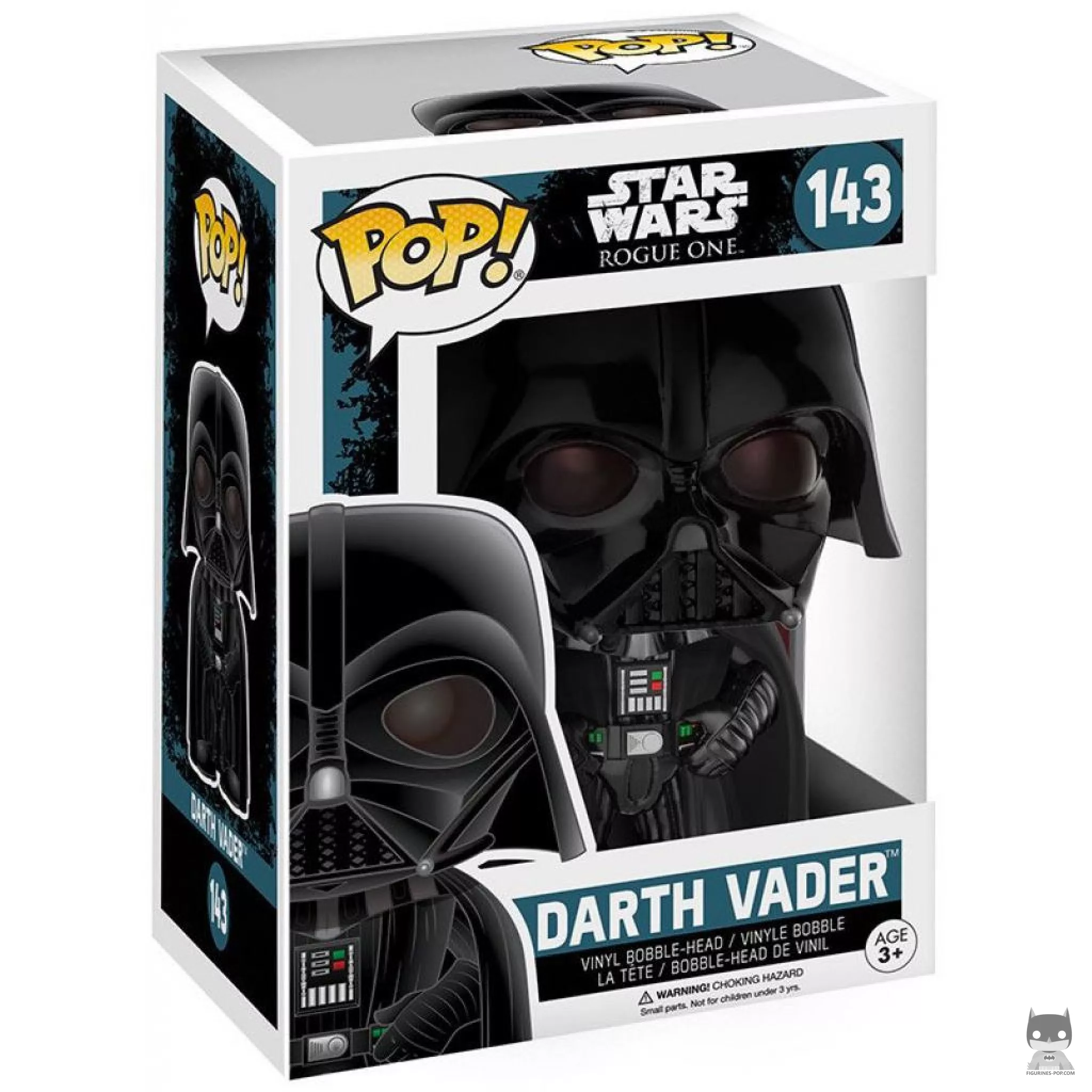 Darth Vader Funko Pop! figure in its box