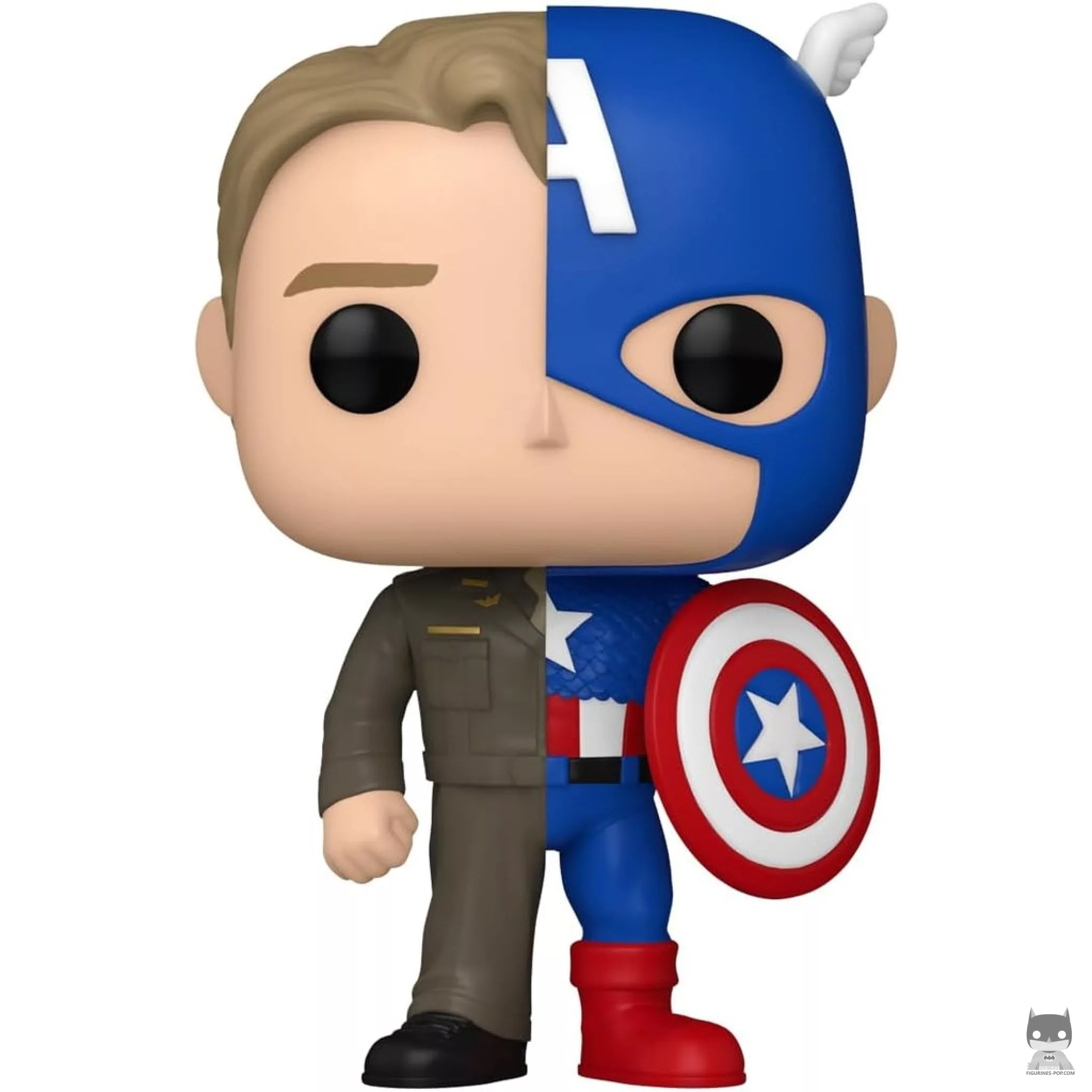 Steve Rogers / Captain America (Split) Funko Pop! figure (Marvel Comics)